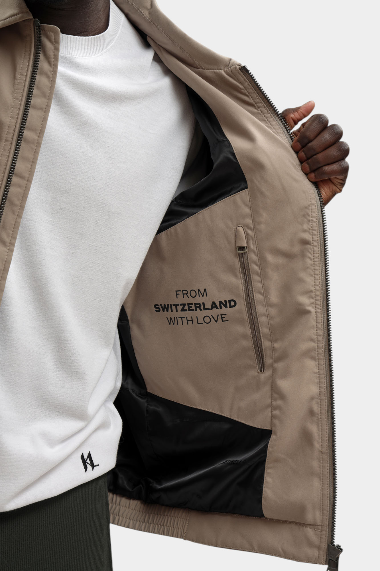 30101774_10100891 Куртка Strellson Бежевый