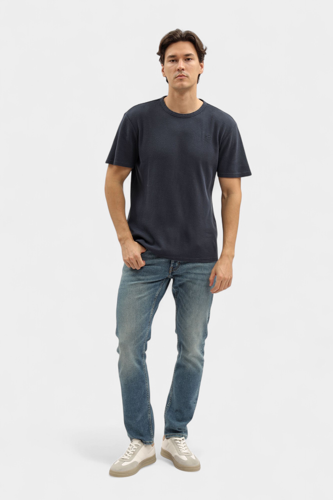 1017132 Футболка Mustang Зеленый