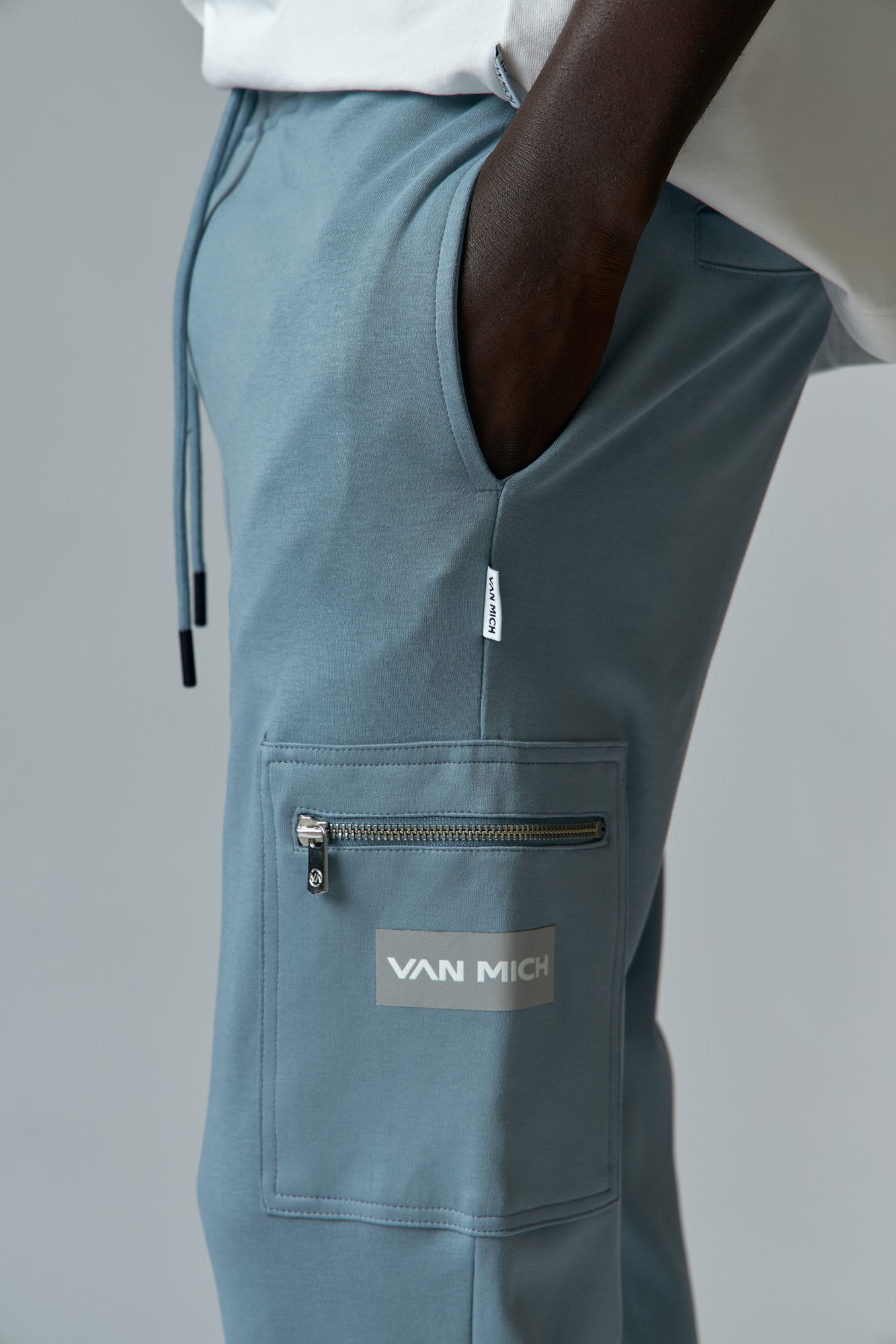 VM-ERK-20-406 Брюки спортивные Van Mich Серый