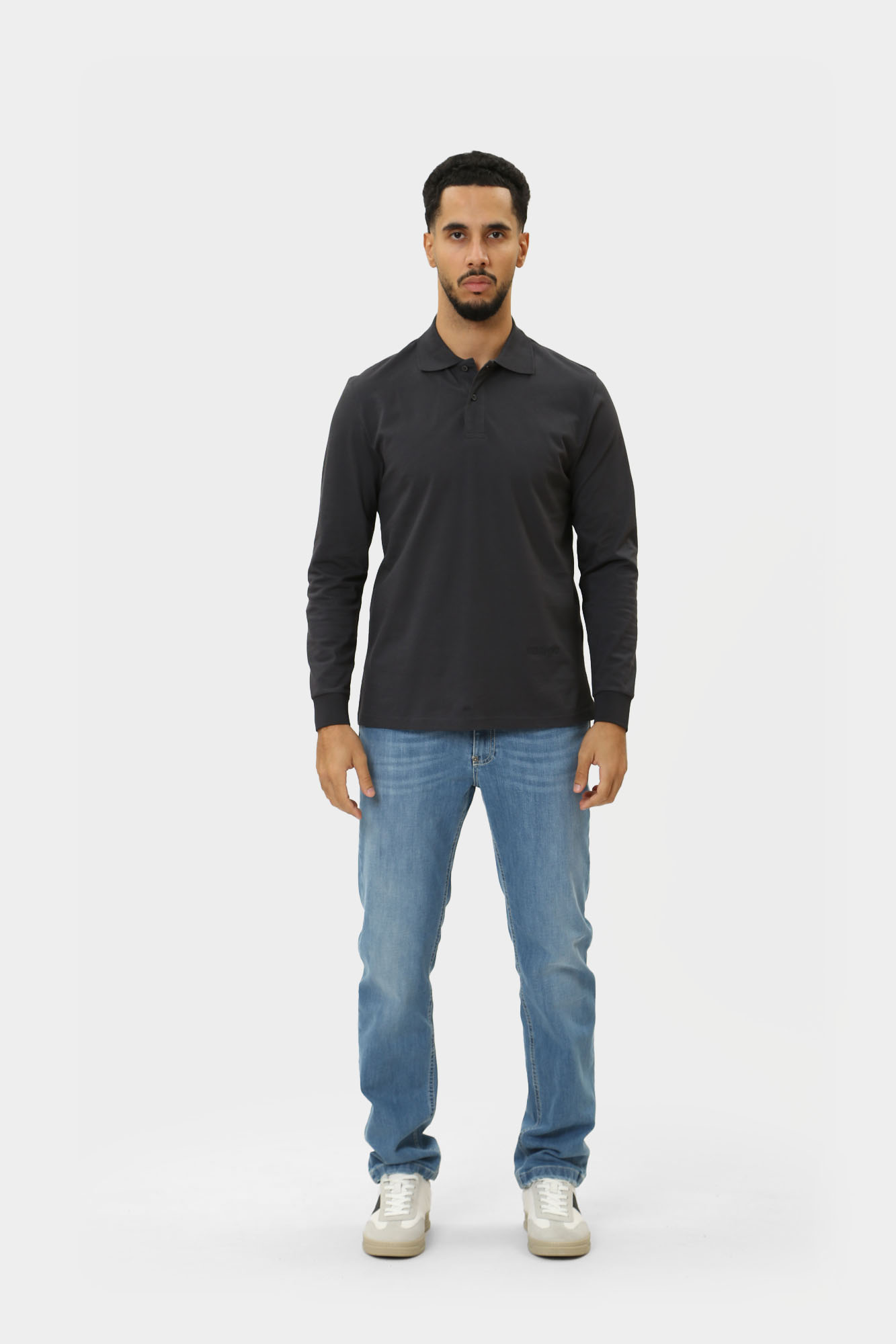 PBMT0271 Поло с длинным рукавом Bikkembergs Синий