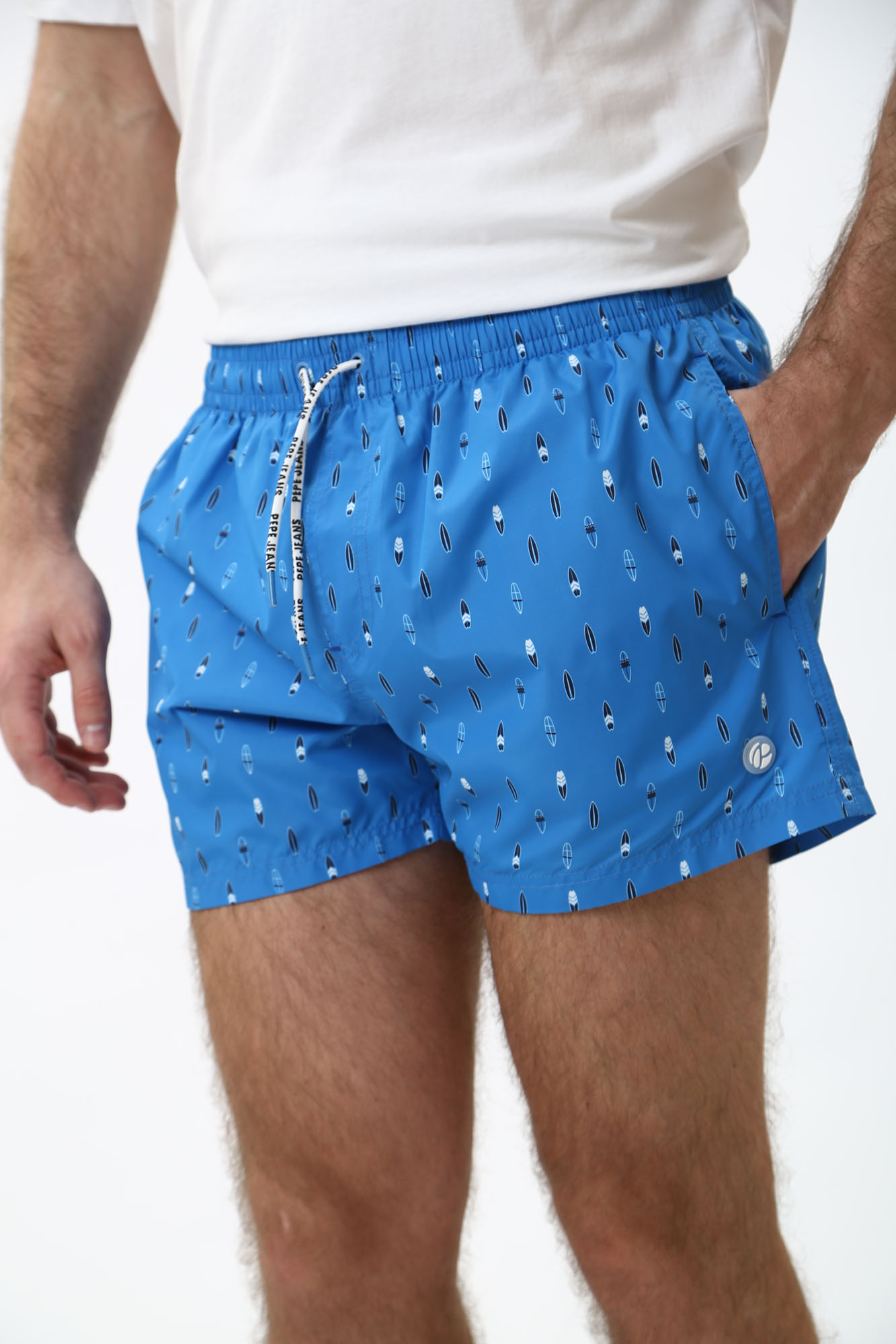 PMB10397 Шорты плавательные Pepe Jeans Голубой