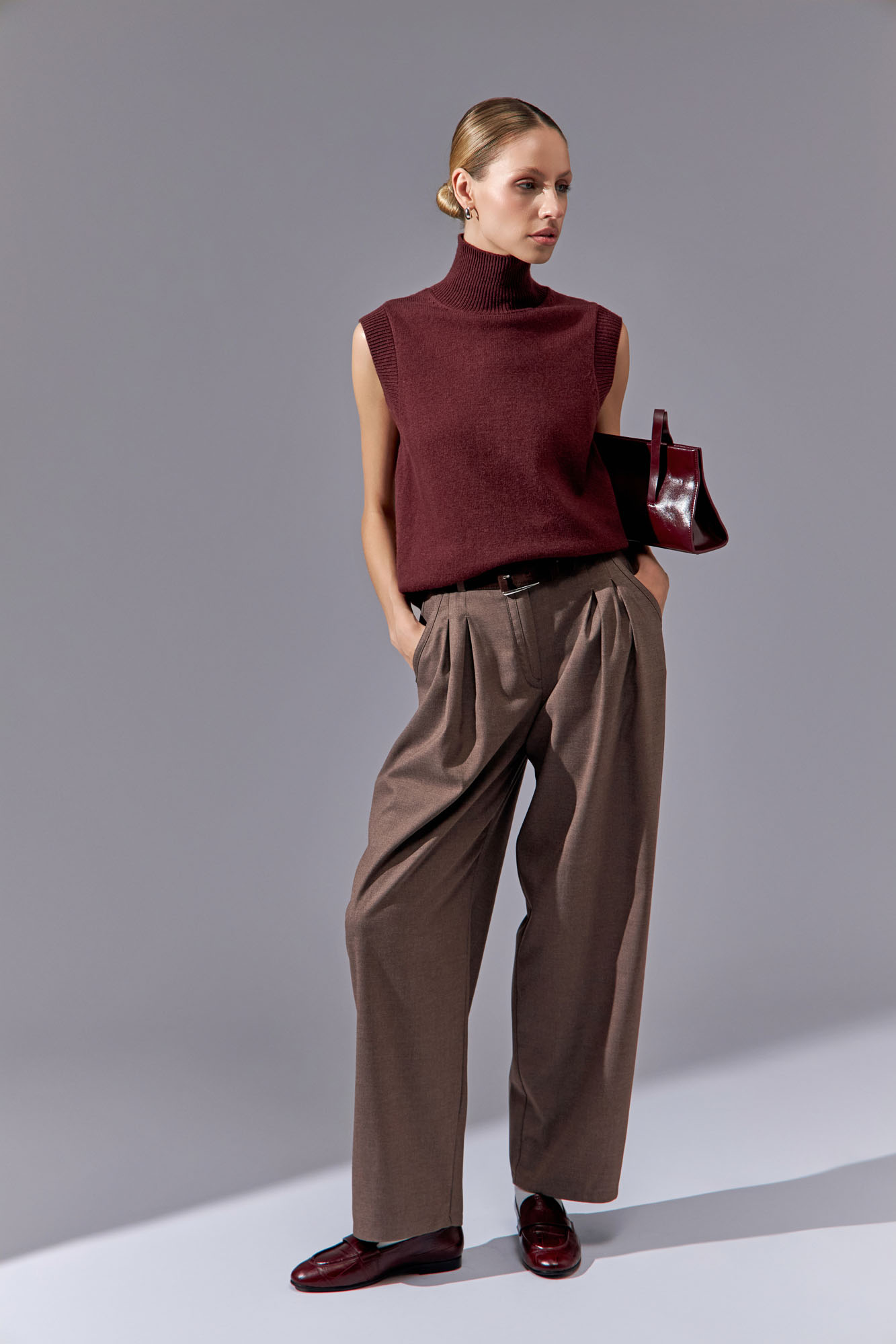 MC23331-WL Лоферы Marc Cony Бордовый