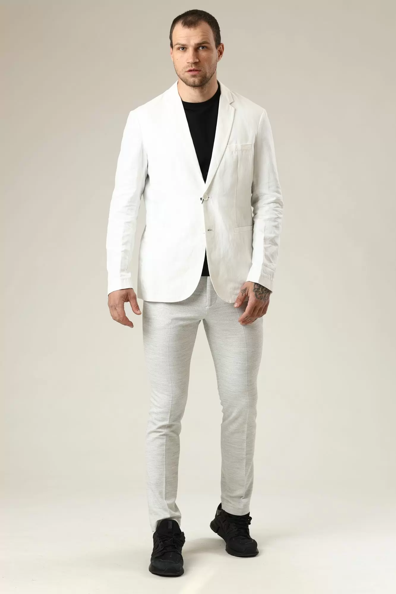 3ZZG06_ZNDYZ Пиджак Armani Exchange Белый