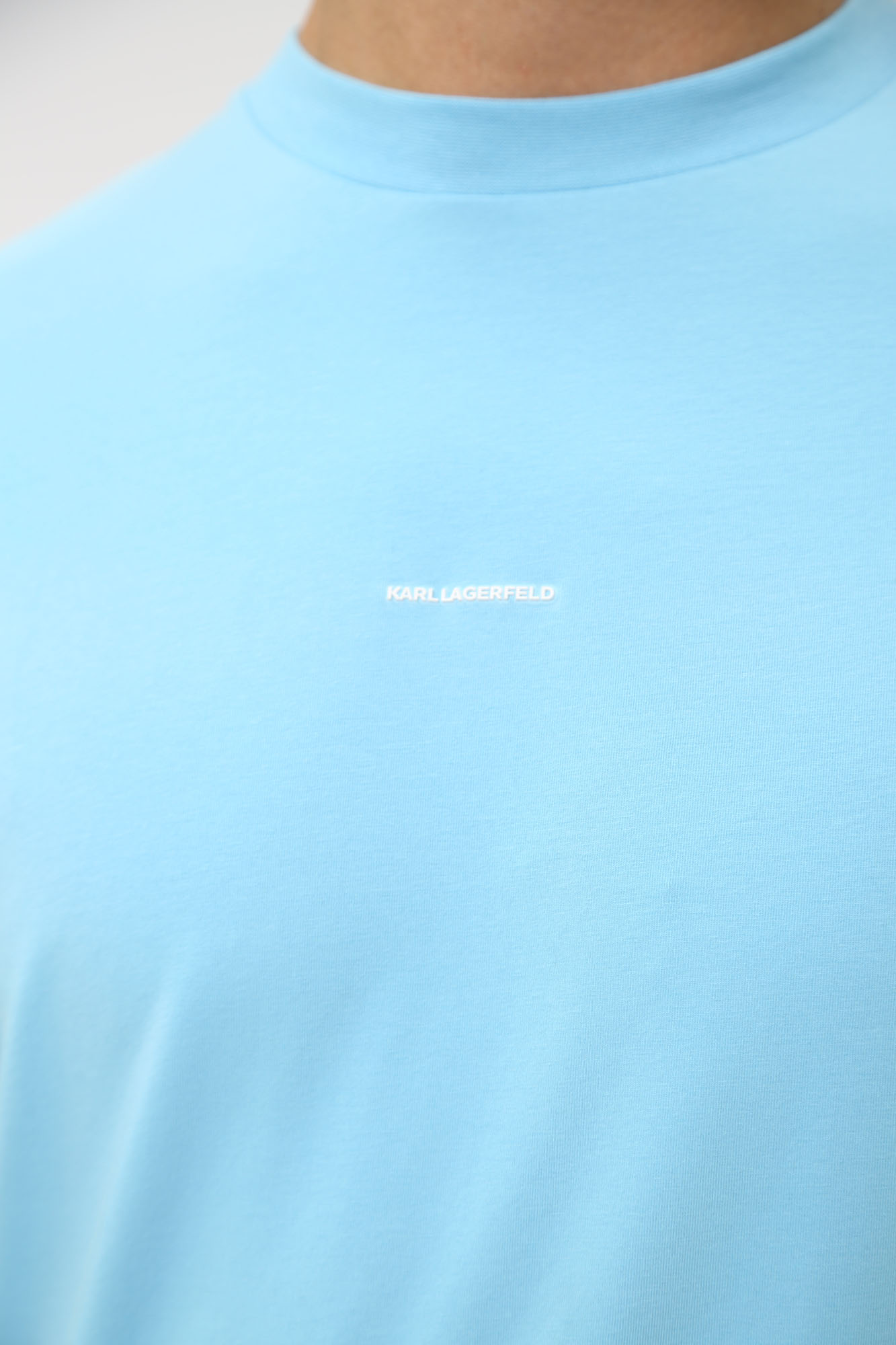 542221_75505 Футболка Karl Lagerfeld Голубой