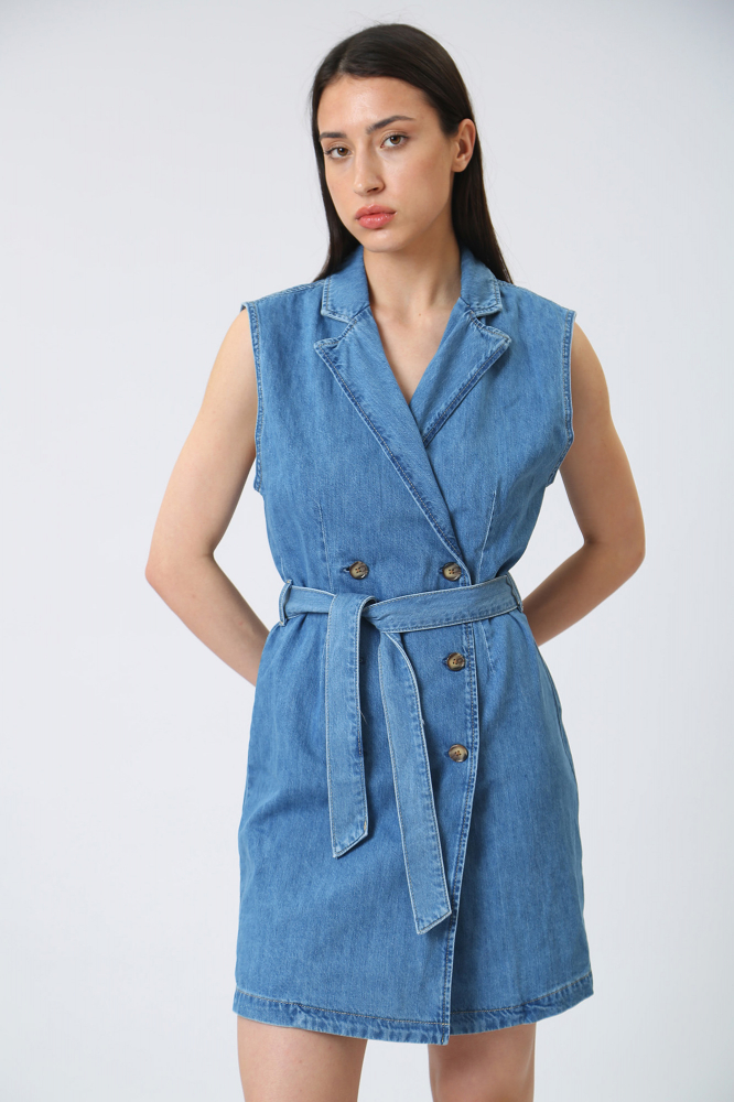 Сумка Karl Lagerfeld Хлопок Голубой