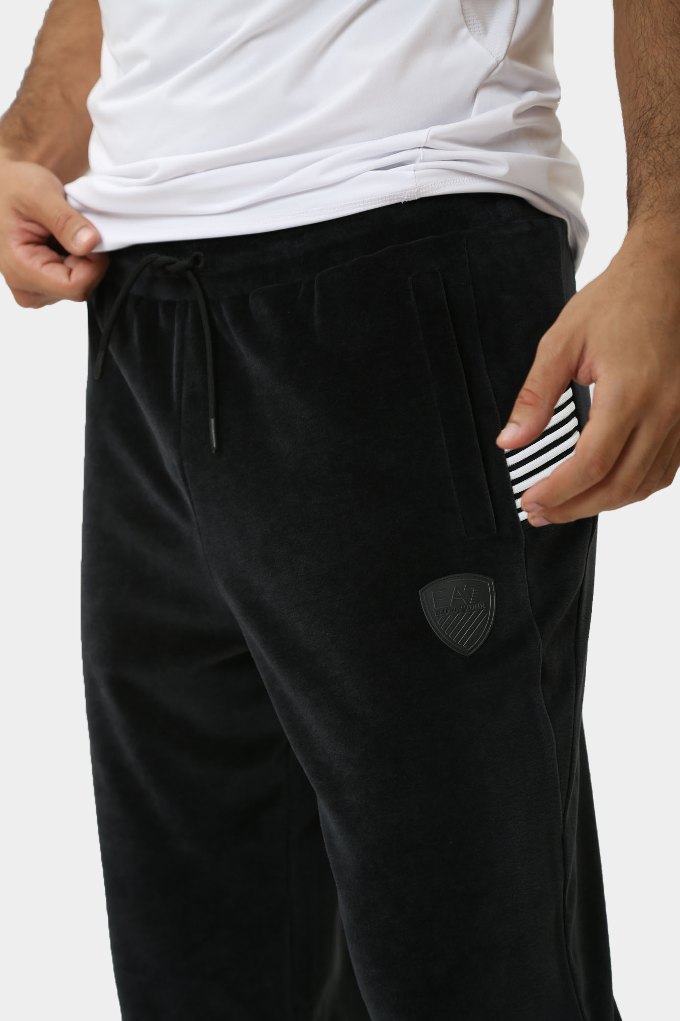 6DPP80_PJLXZ_0910 Брюки спортивные EA7 Серый