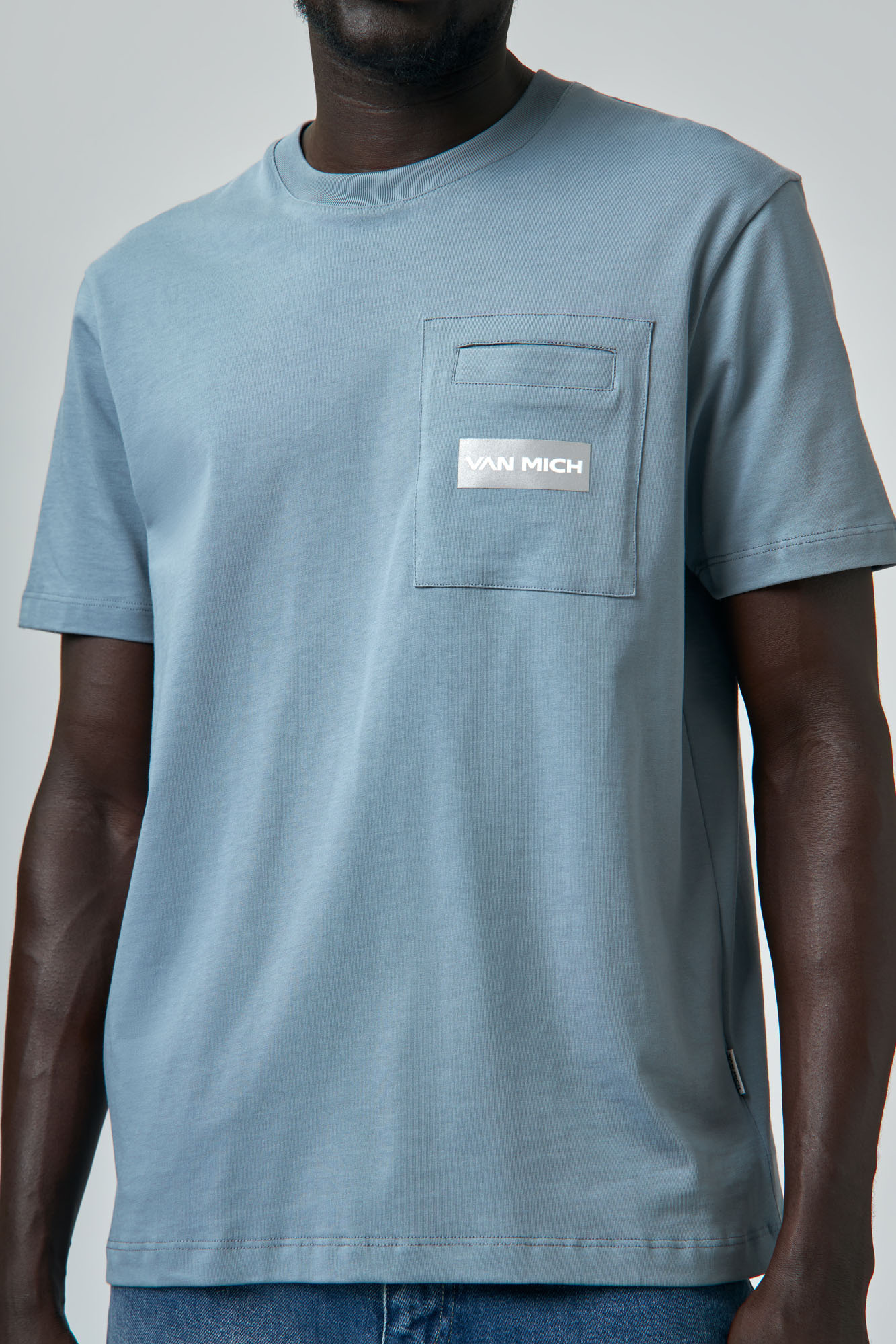 VM-ERK-22-408 Футболка Van Mich Серый