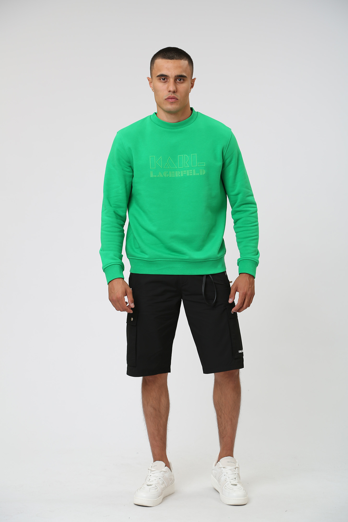 533910_705060 Свитшот Karl Lagerfeld Зеленый