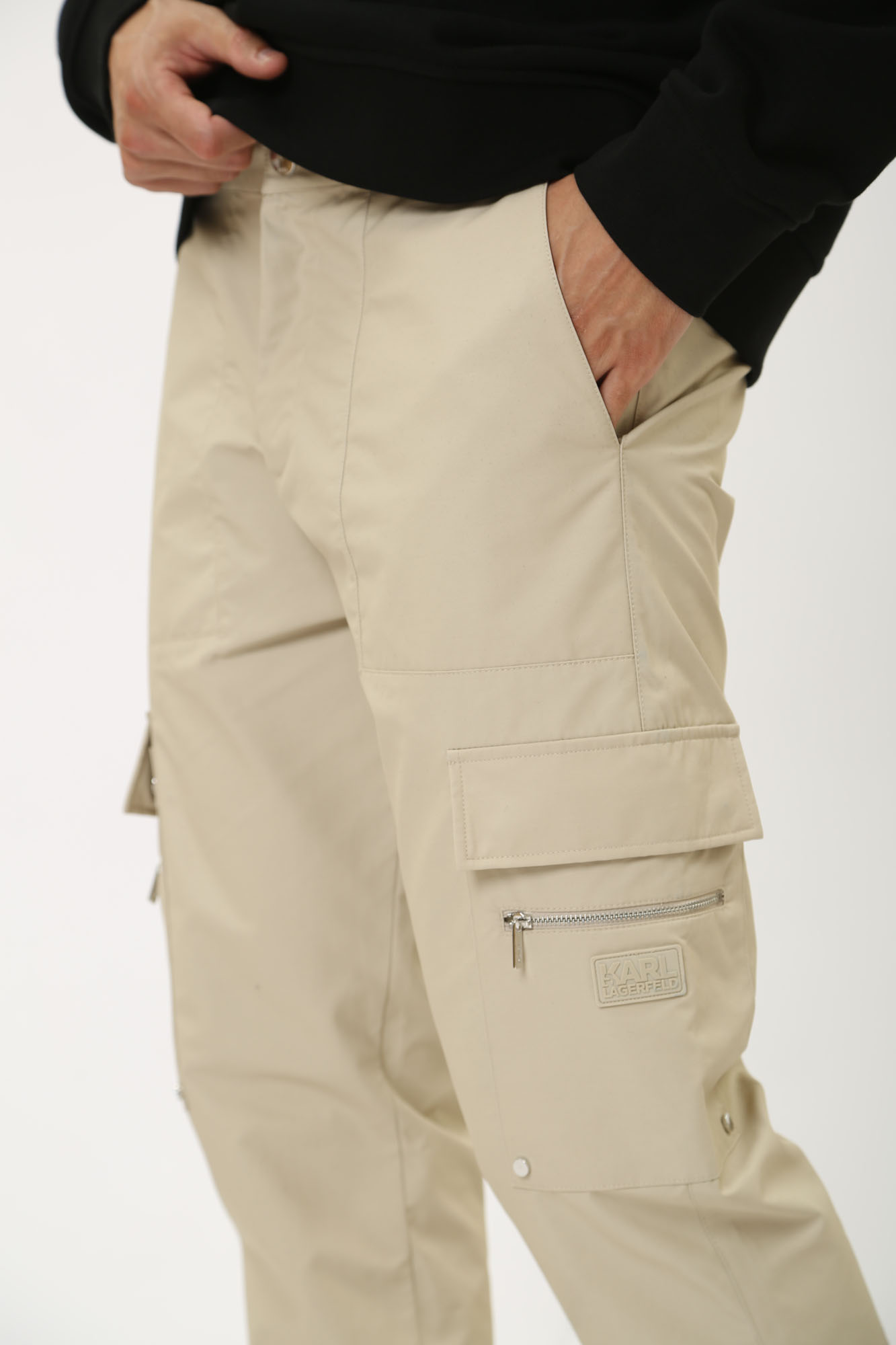 542566_255701 Брюки Karl Lagerfeld Бежевый