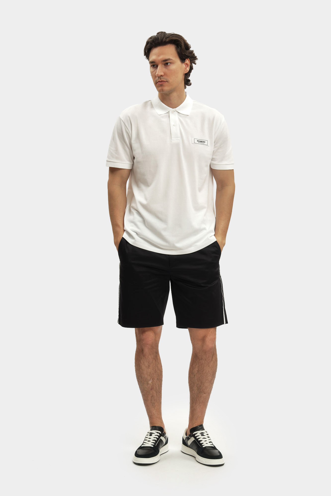 BMT0897 Поло Bikkembergs Белый