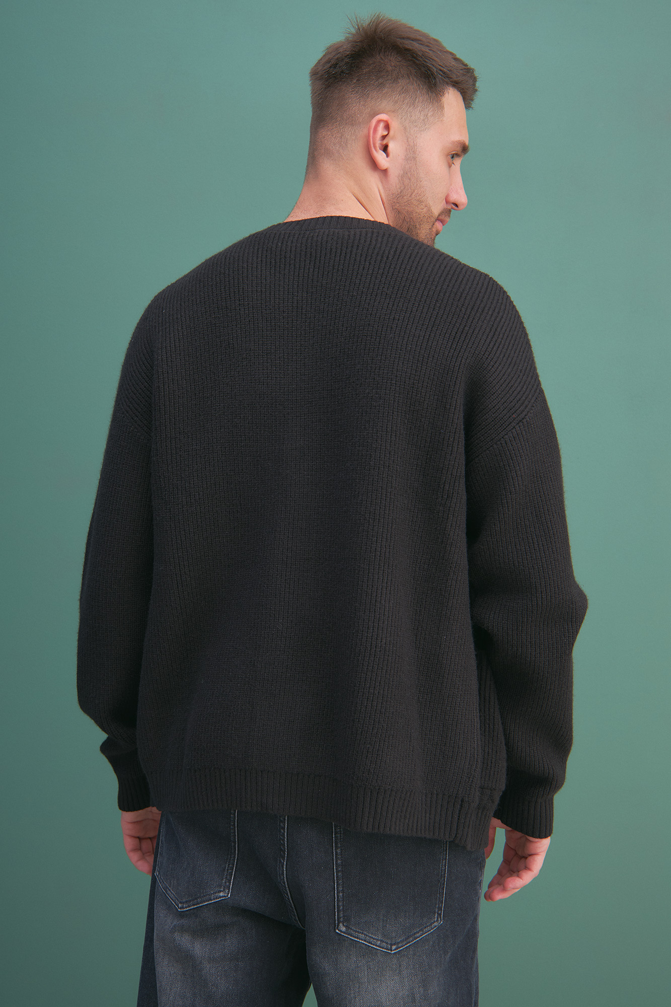 M-232-QW-91127 Кардиган The Hills Черный