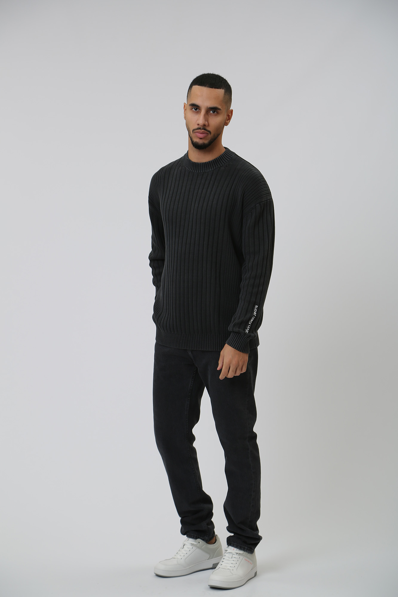 J30J324297 Брюки джинсовые Calvin Klein Jeans Черный