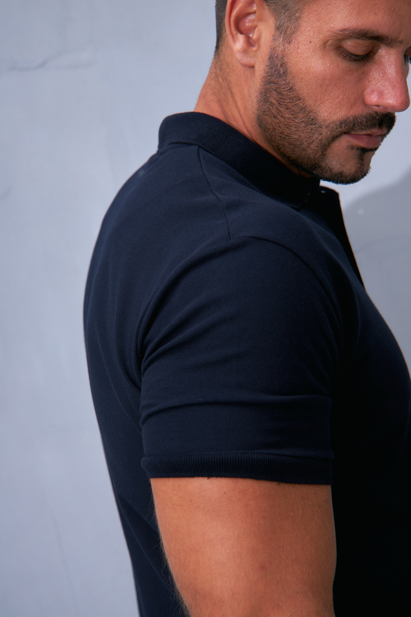 VM-232-54-013 Поло Van Mich Синий