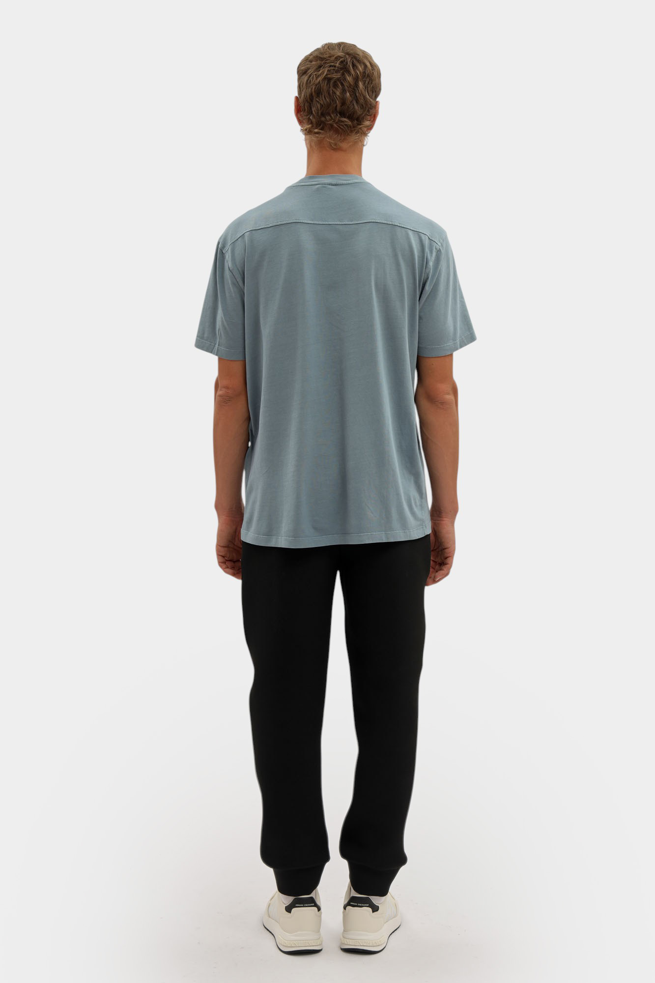 XM001940_AF16283 Футболка Armani Exchange Голубой