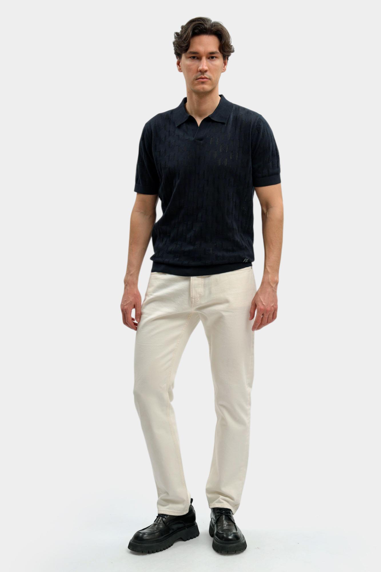 562301_655005 Поло Karl Lagerfeld Синий