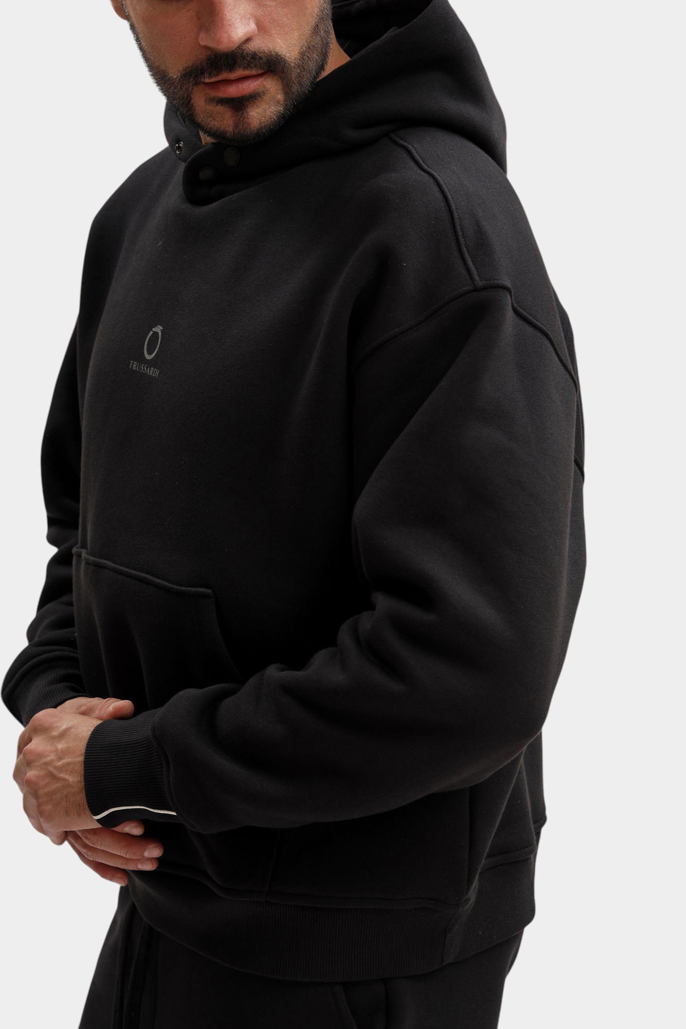 G8038000022N-MF505F02-8R0F Джемпер Trussardi Черный