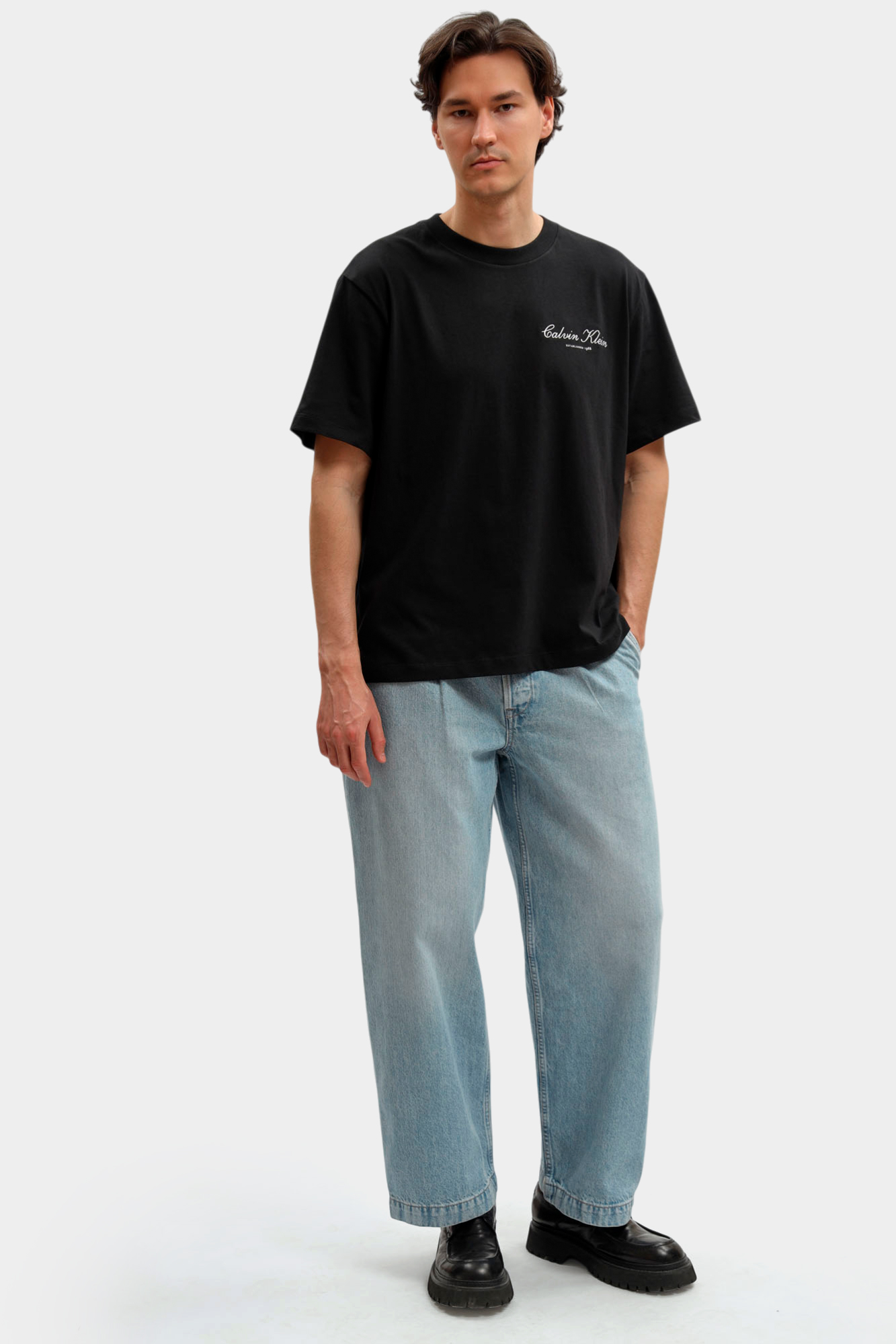 LV04RF822G Футболка Calvin Klein Jeans Черный