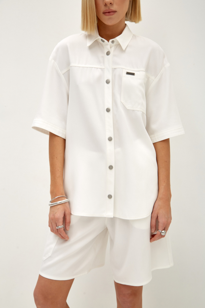 Брюки спортивные Armani Exchange Полиамид Молочный