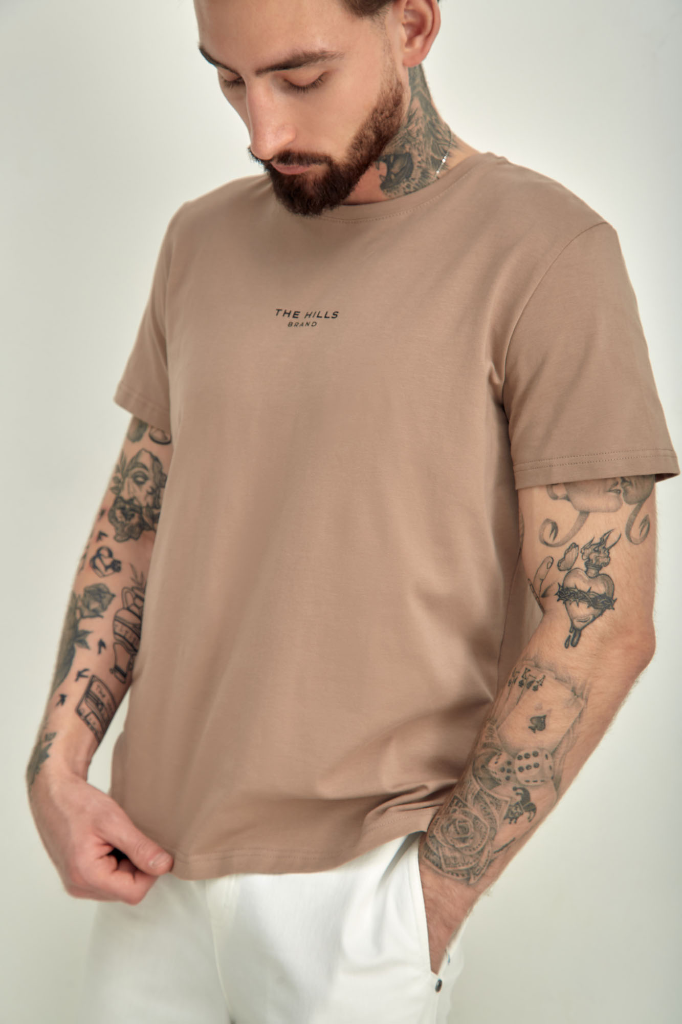IM-241-P-22-7001 Футболка The Hills Бежевый