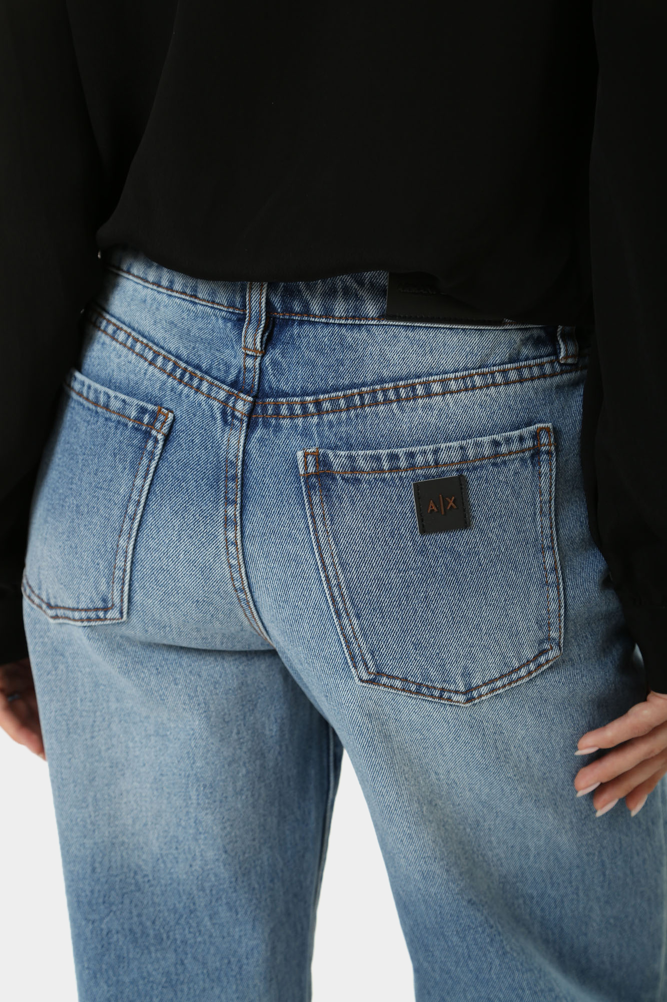 6DYJ52_Y19KZ_1500 брюки джинсовые armani exchange 