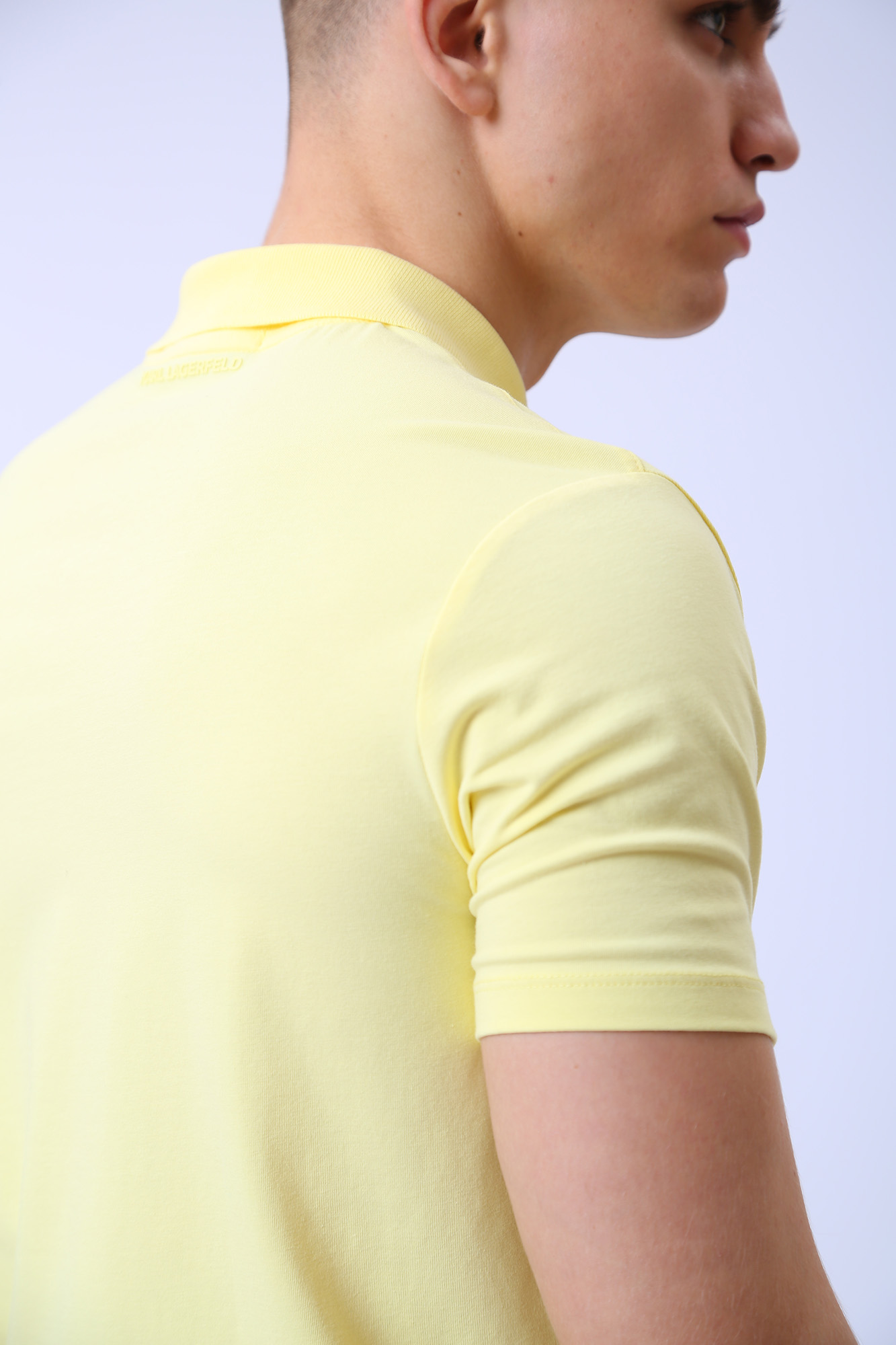 531221_745082 Поло  Karl Lagerfeld Желтый