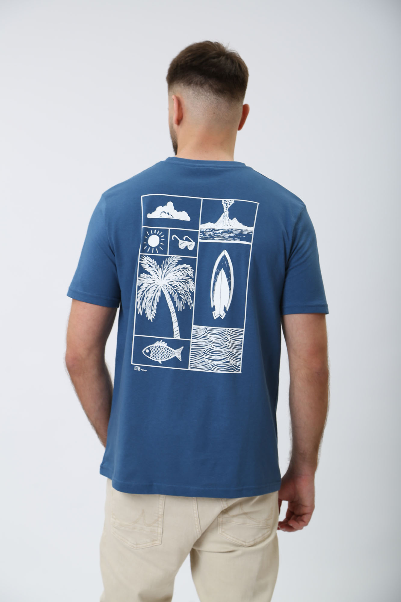 84152-6089 Футболка LTB Синий