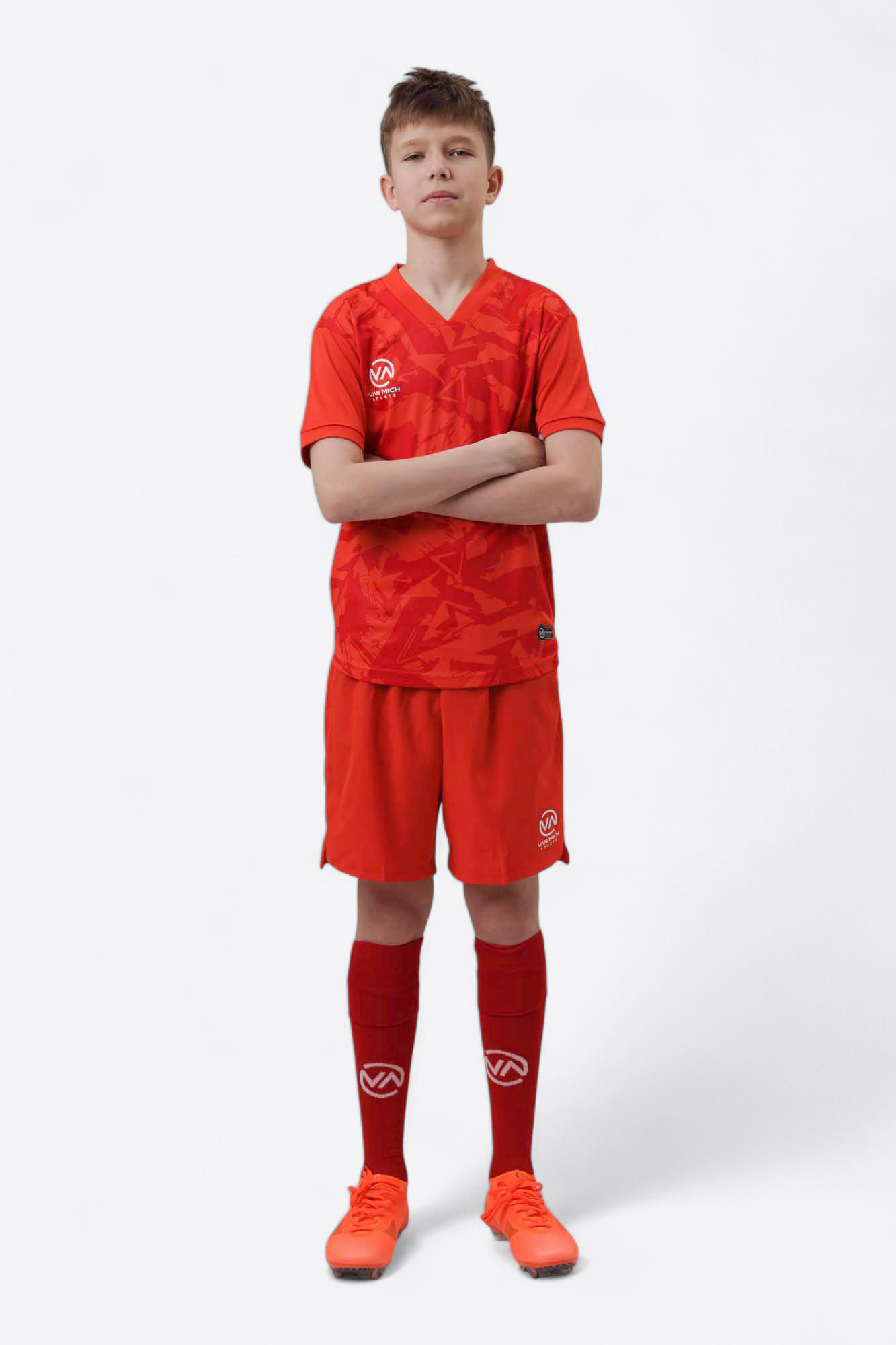 INDJ4299 Футболка игровая Van Mich Sports Красный