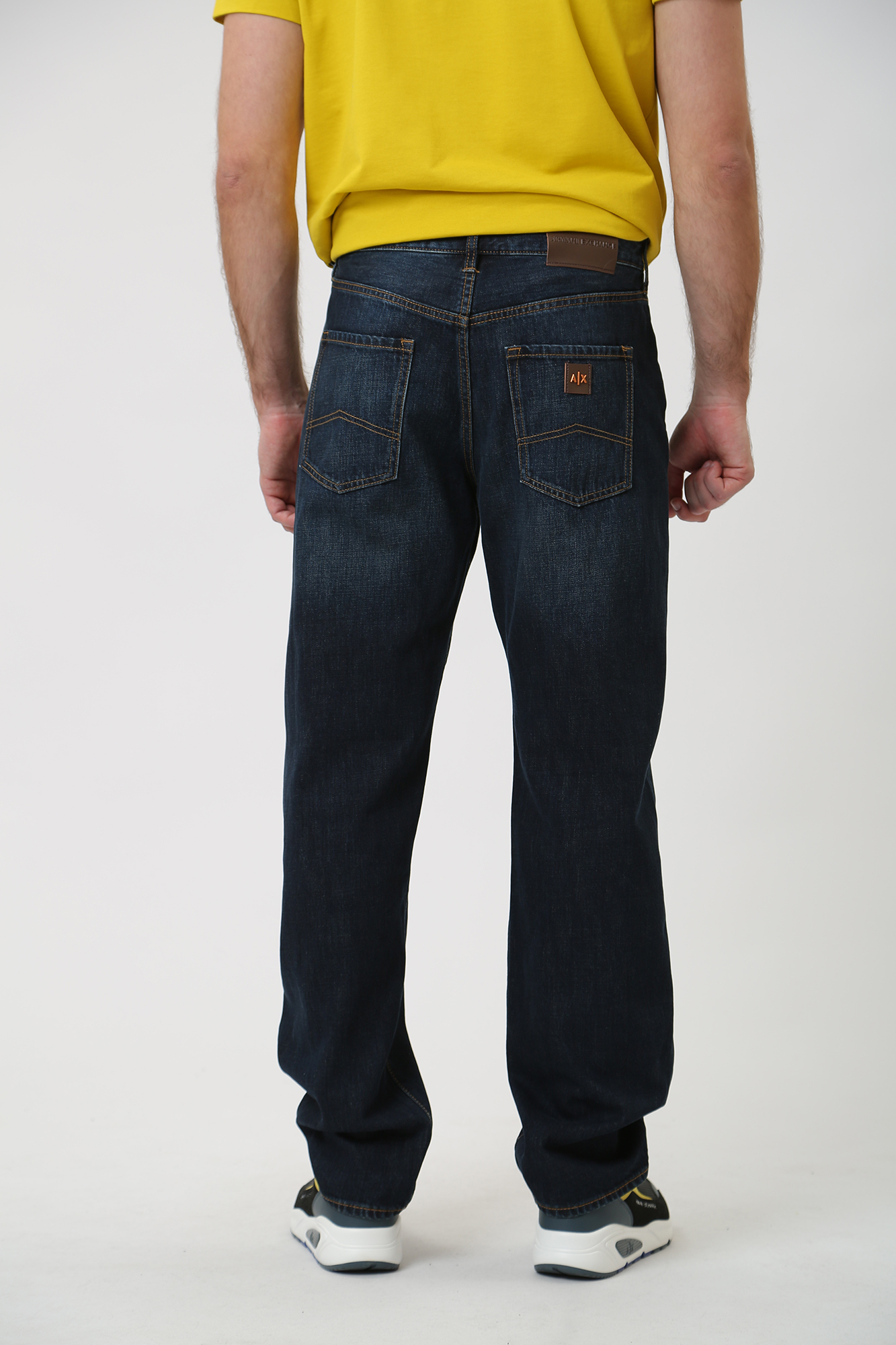 3DZJ88_Z1UYZ Брюки джинсовые Armani Exchange Синий