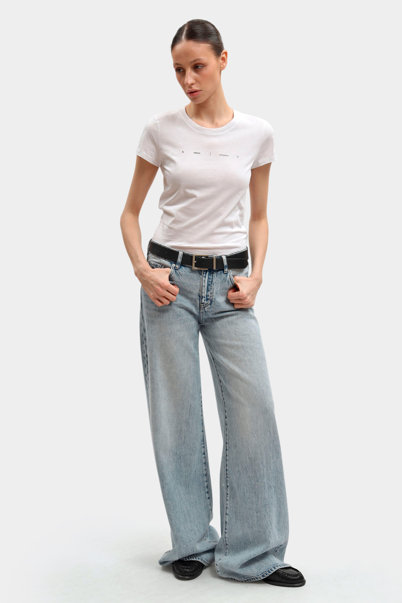 XW002346_AF10356 футболка armani exchange 