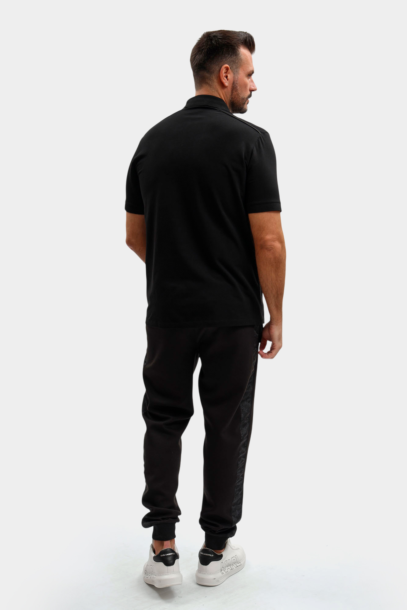 561221_745019 Поло Karl Lagerfeld Черный