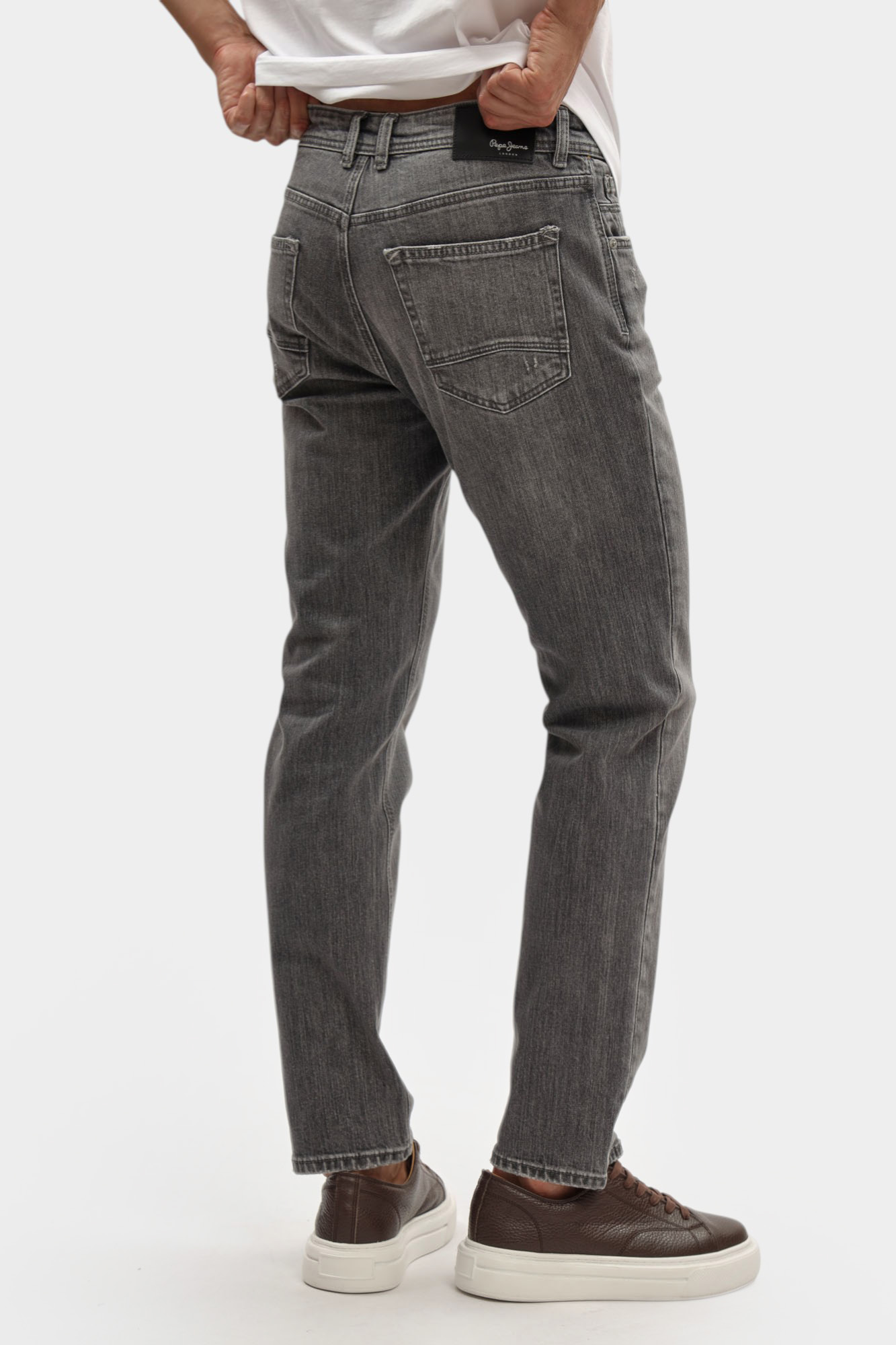 PM208413 Брюки джинсовые Pepe Jeans Серый