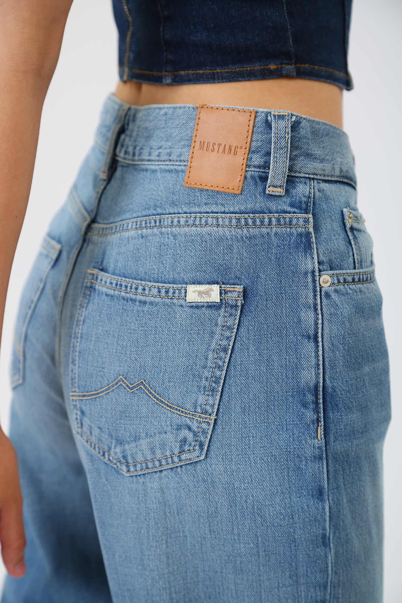 1013884-5000 брюки джинсовые mustang 