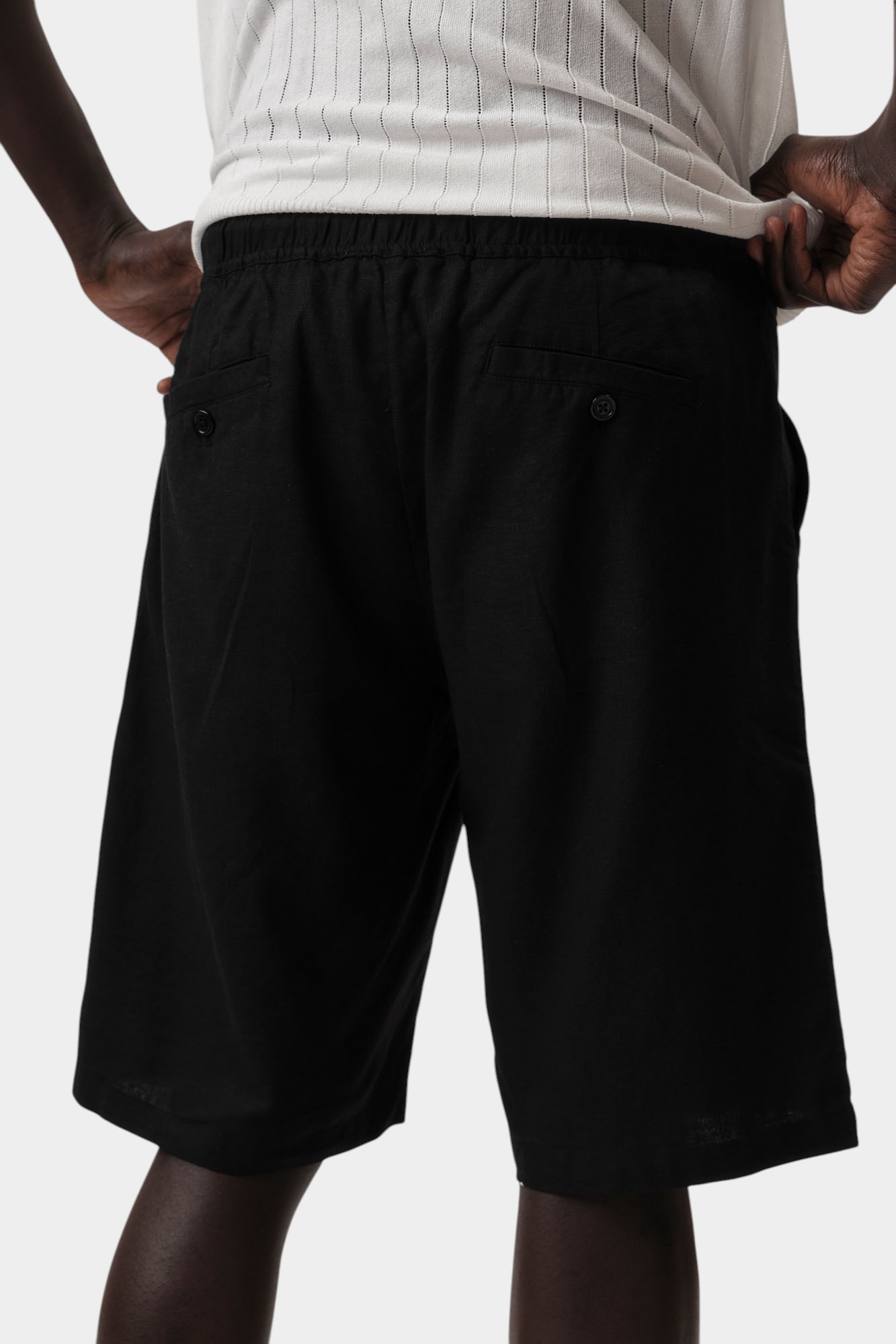 BMP0883 Шорты Bikkembergs Черный