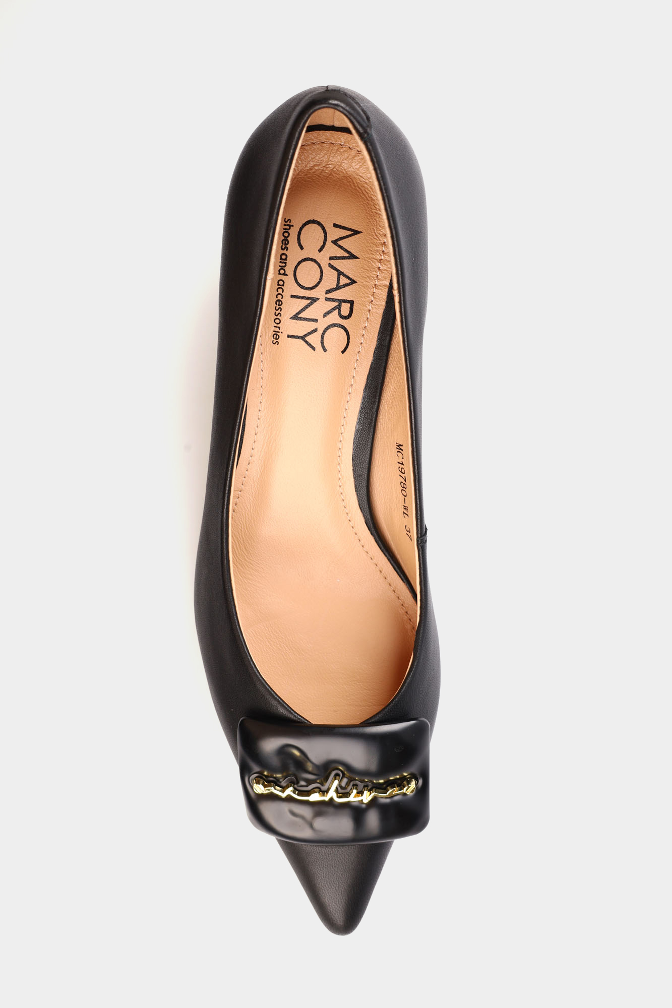 Лодочки Marc Cony  Черный