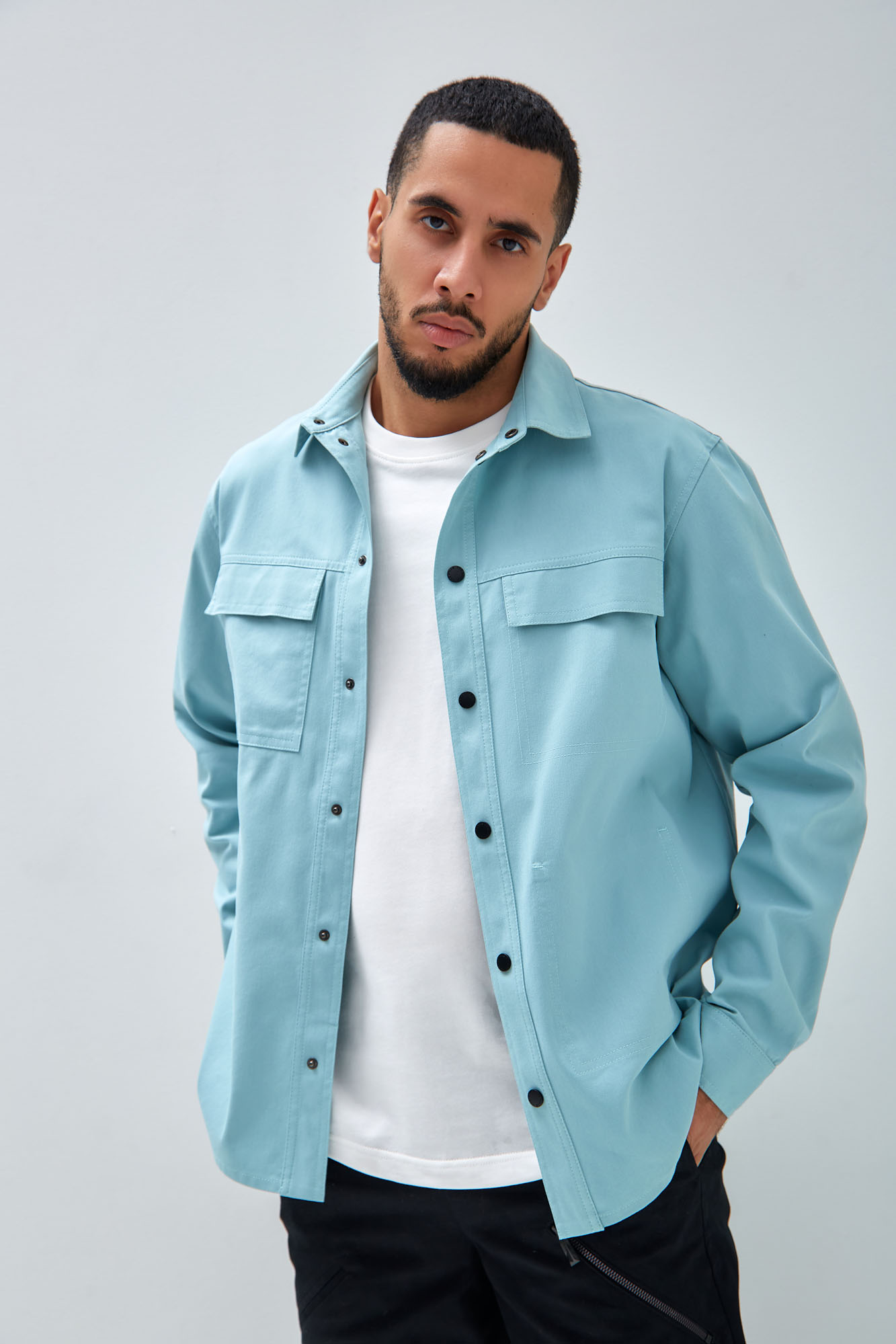 M-241-TH-56-0002 Рубашка с длинным рукавом The Hills Мятный