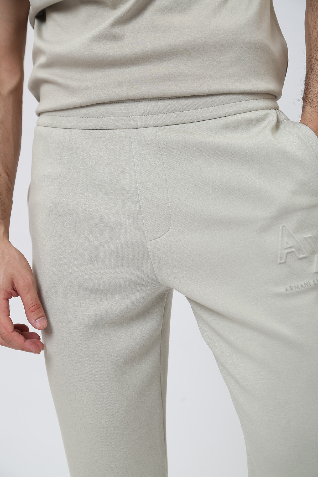 3RZPHE_ZJZDZ Брюки спортивные Armani Exchange Серый