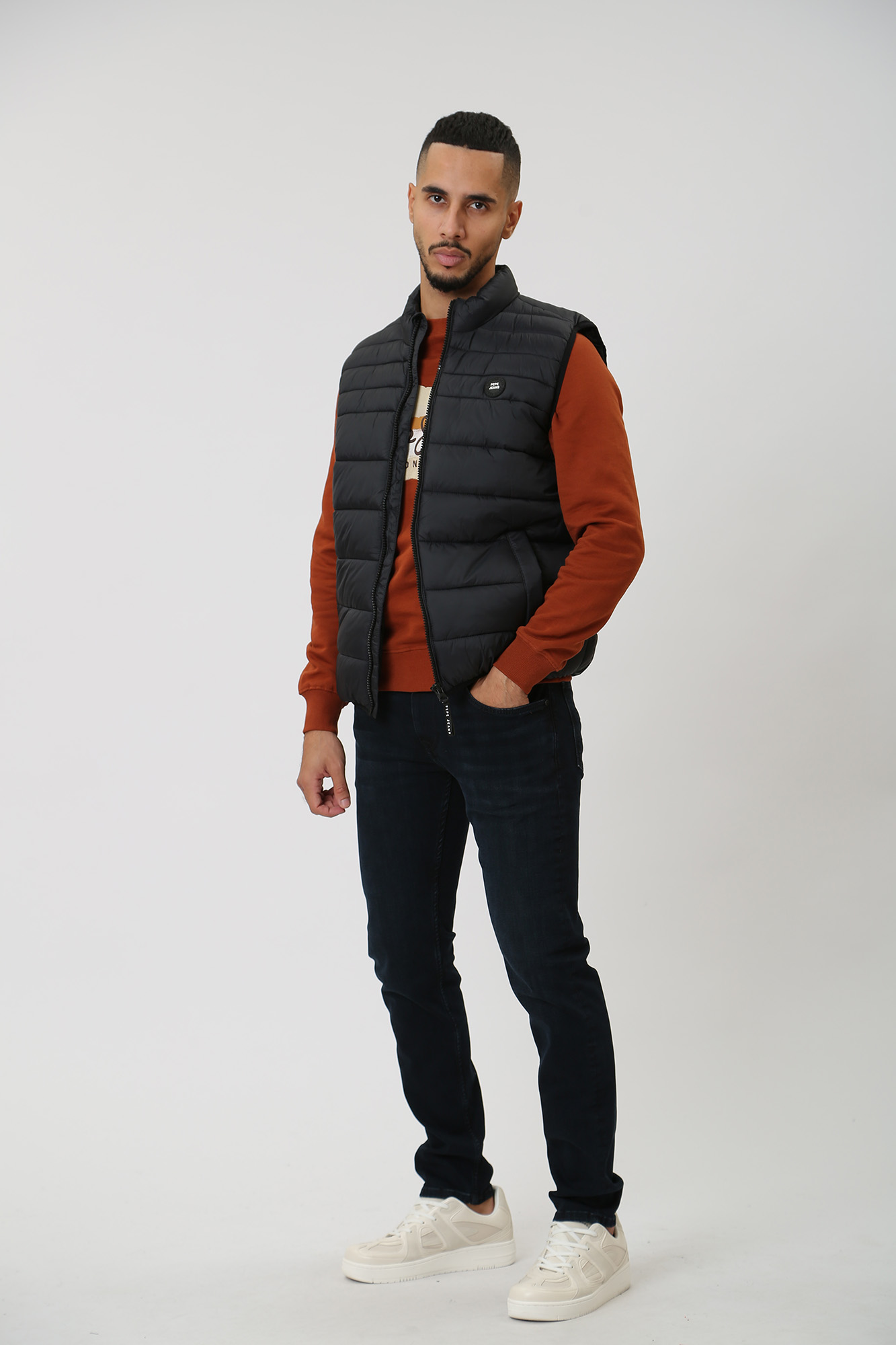 PM402862 Жилет утепленный Pepe Jeans Черный