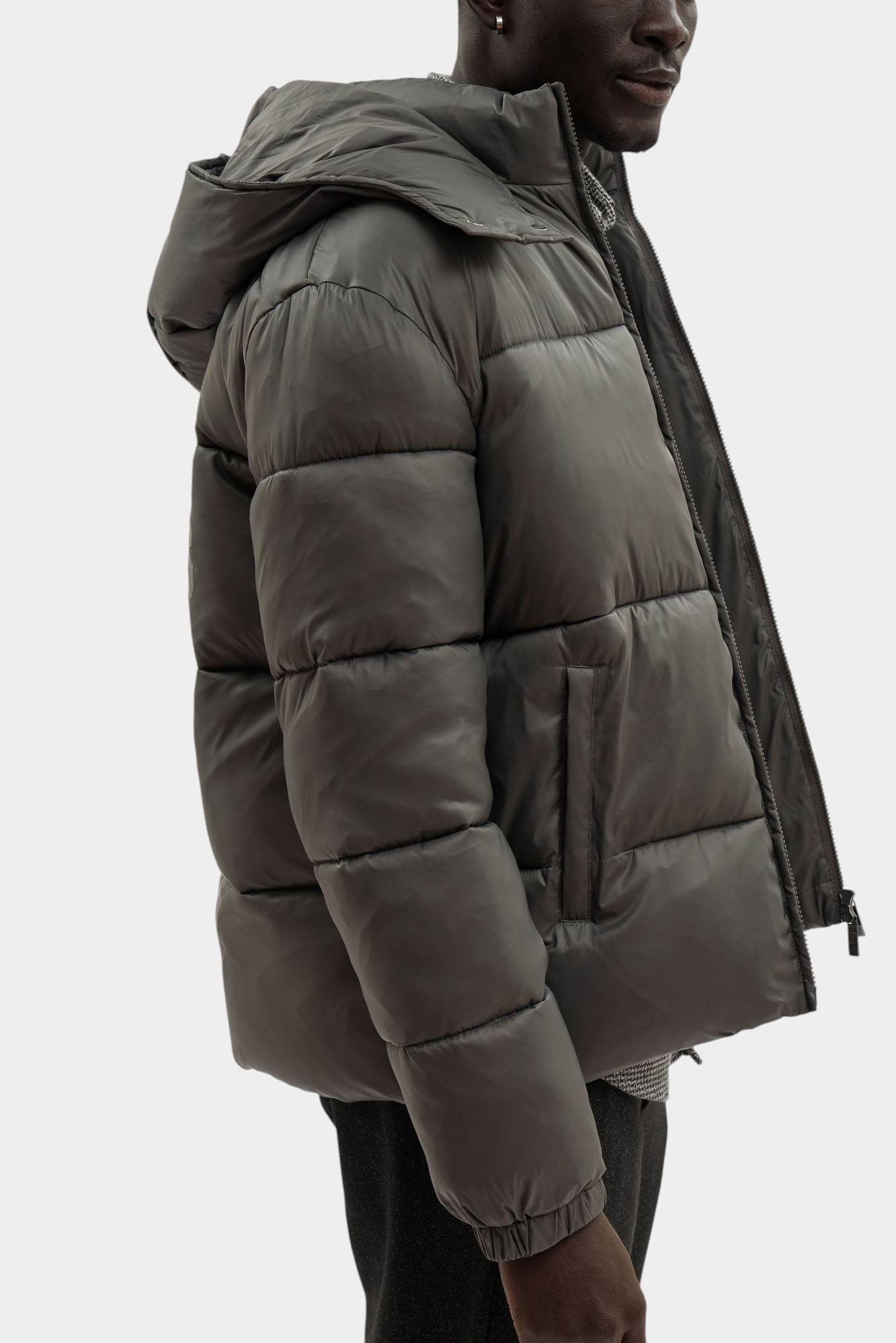 BMG1014 Пуховик Bikkembergs Черный