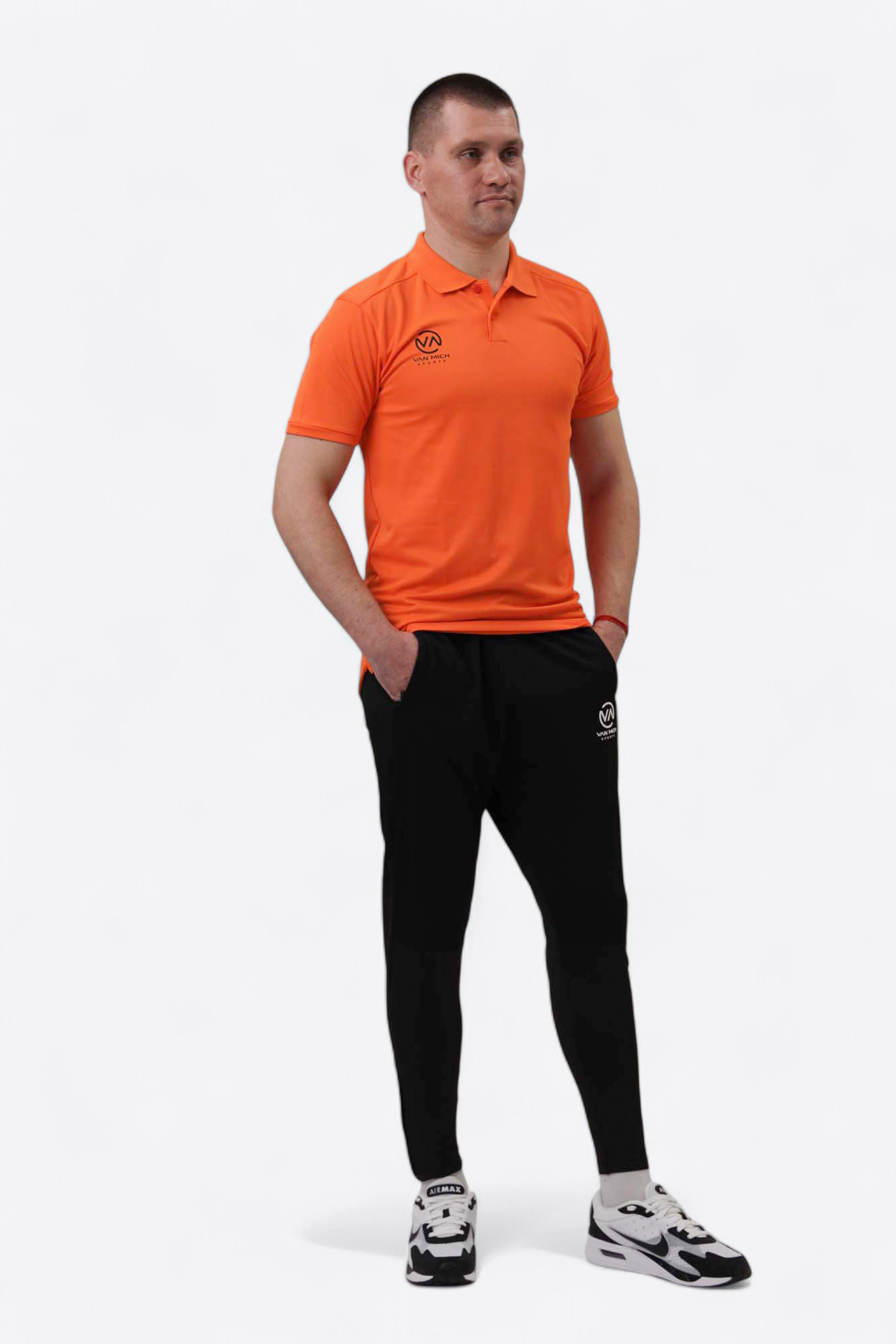 IND4173 Поло Van Mich Sports Оранжевый