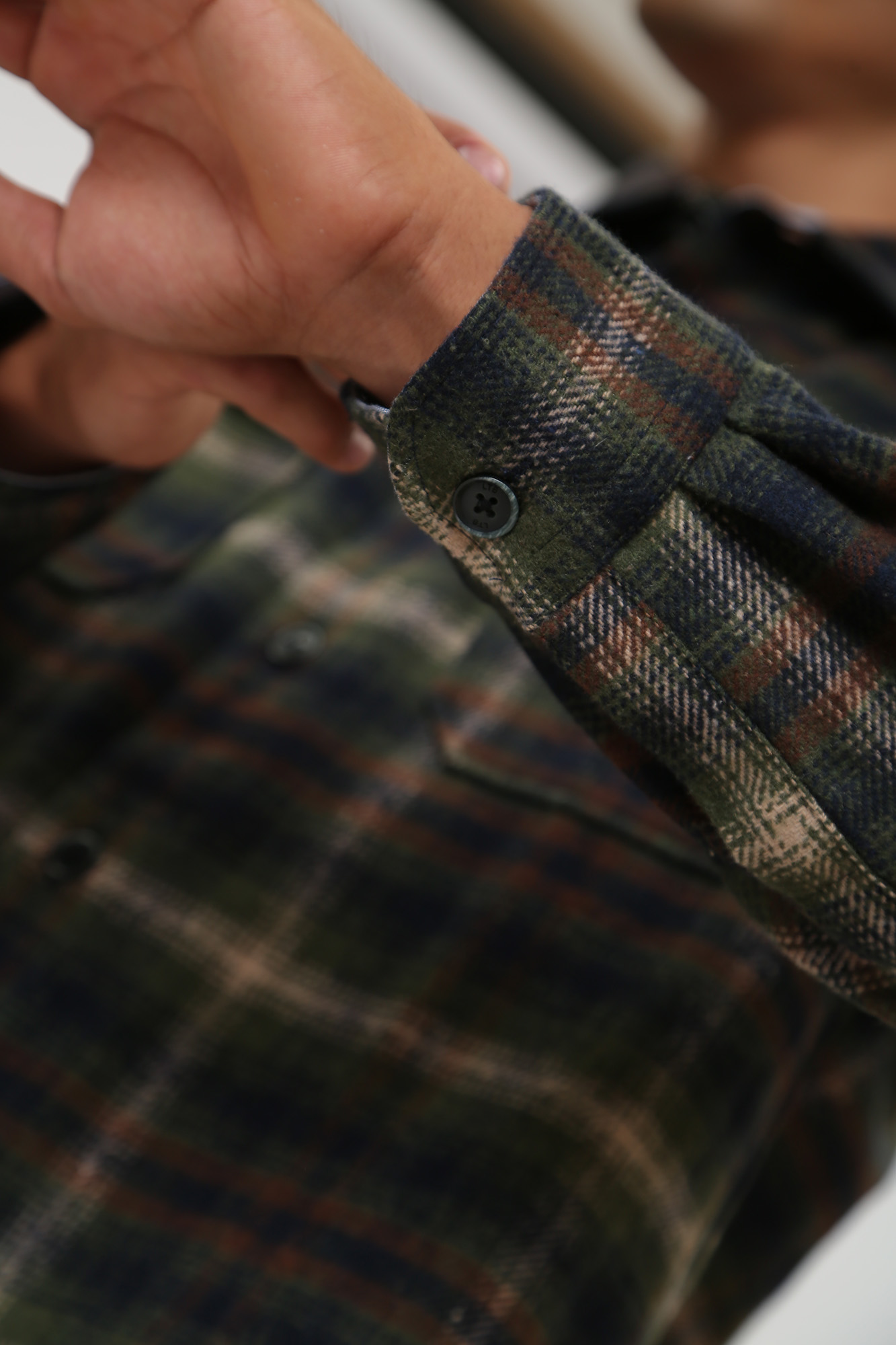 49026-25109 Рубашка с длинным рукавом LTB Зеленый