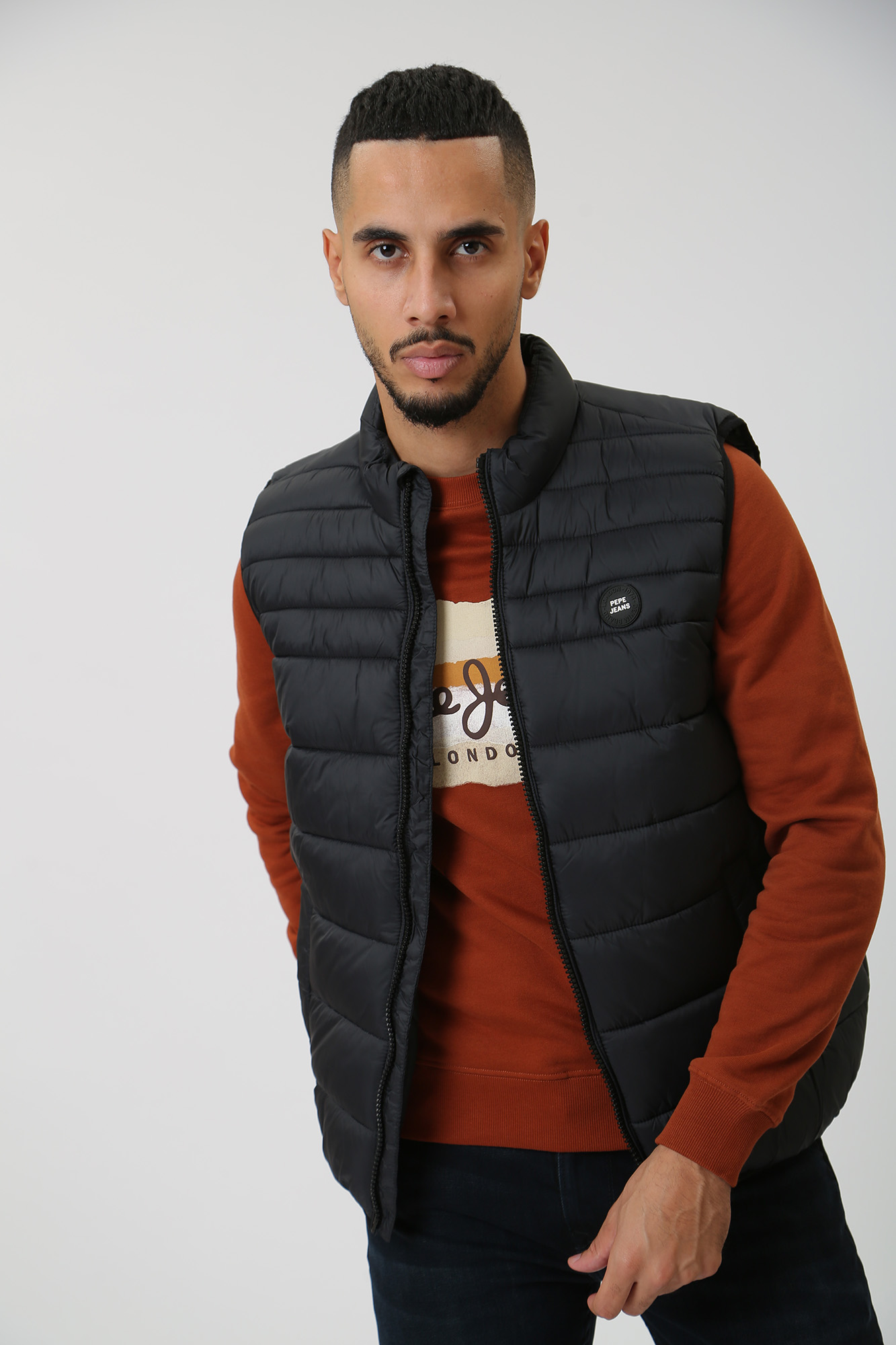 PM402862 Жилет утепленный Pepe Jeans Черный