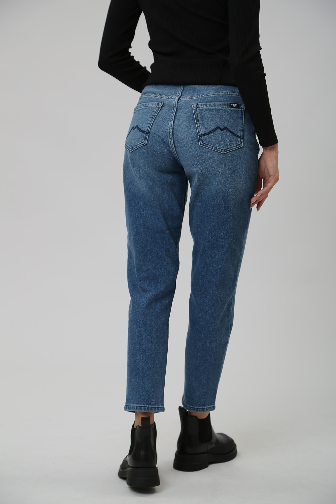 1014296-5000 джинсы charlotte tapered mustang 