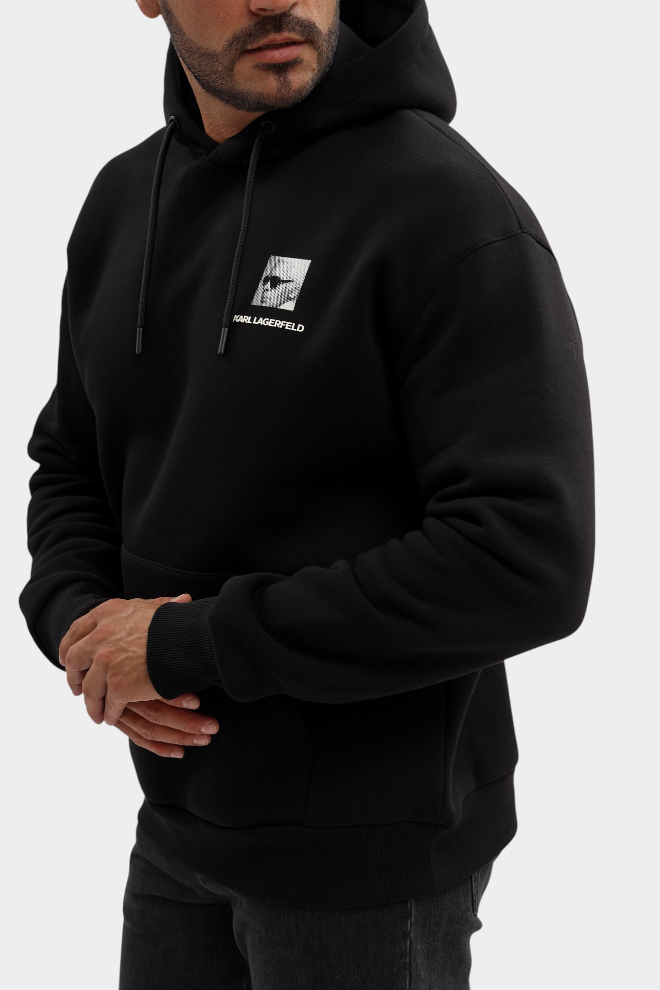 554909_705116 Худи Karl Lagerfeld Черный