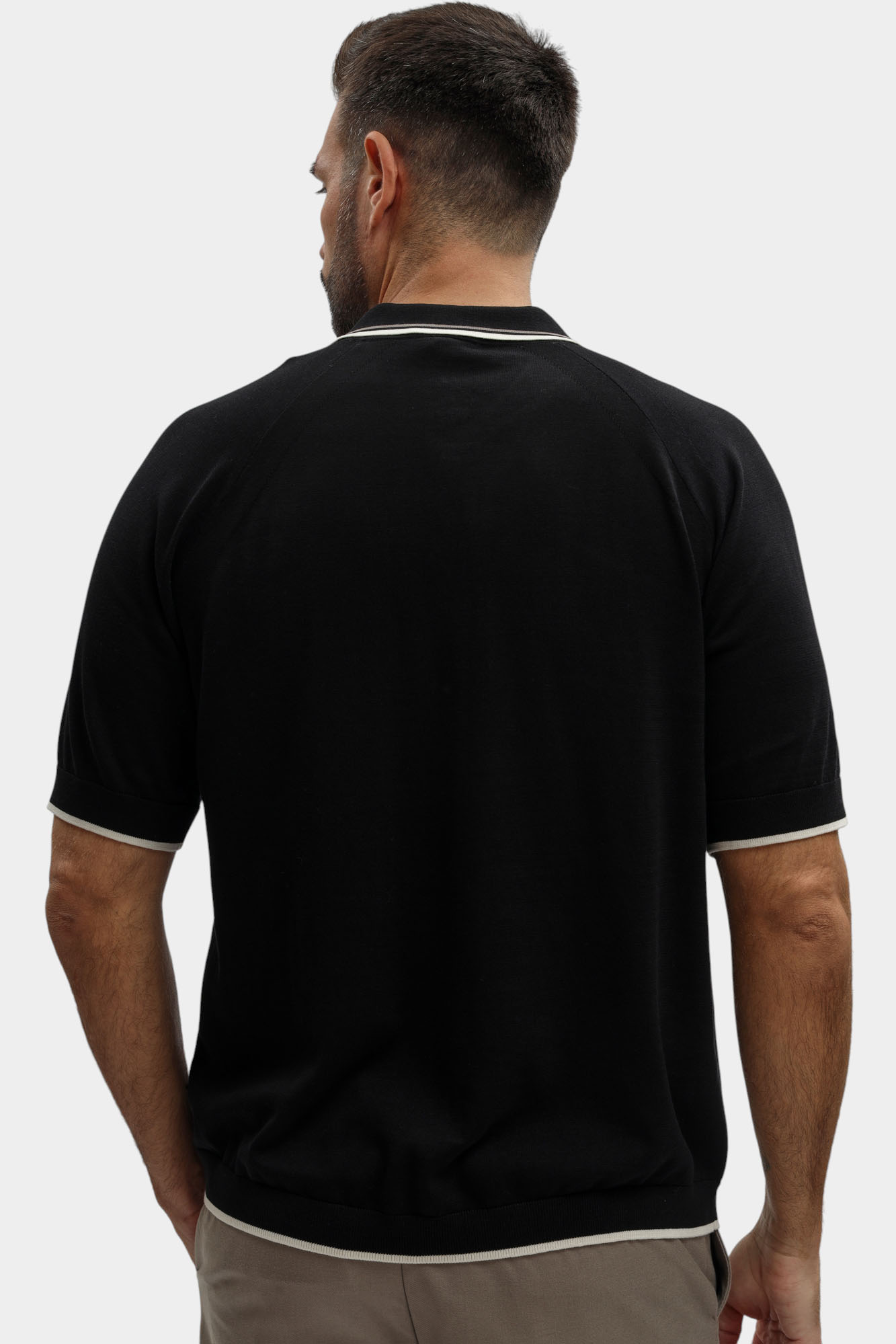 XM001977_AF20139 Поло Armani Exchange Черный