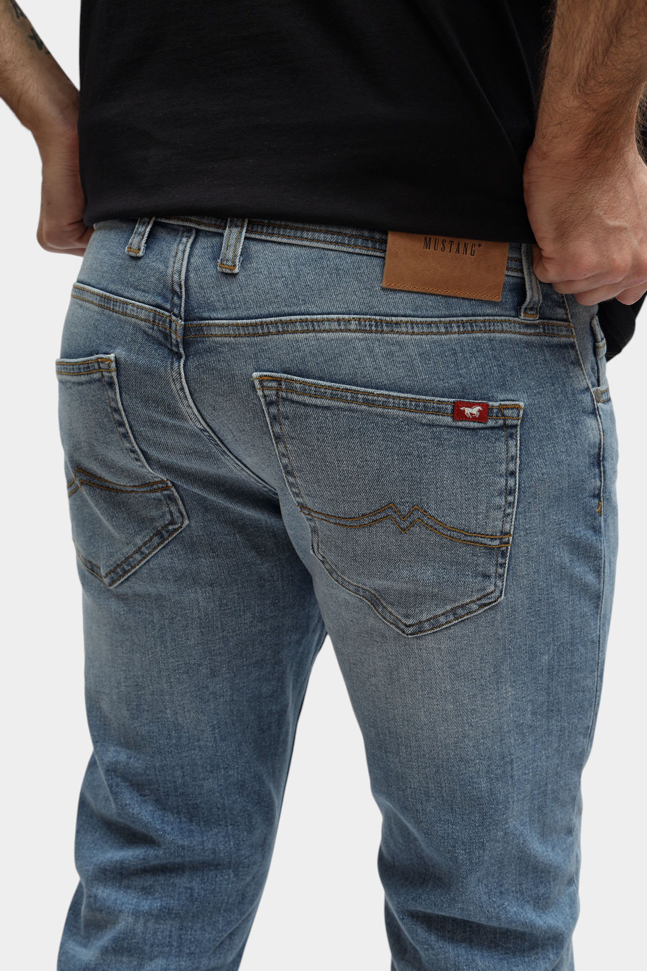 1017433-5000 Джинсы Mustang Синий