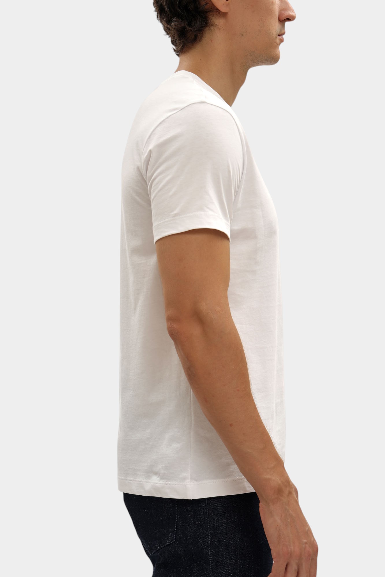 G0278100049N-MTS05J02-84A9 Футболка Trussardi Белый