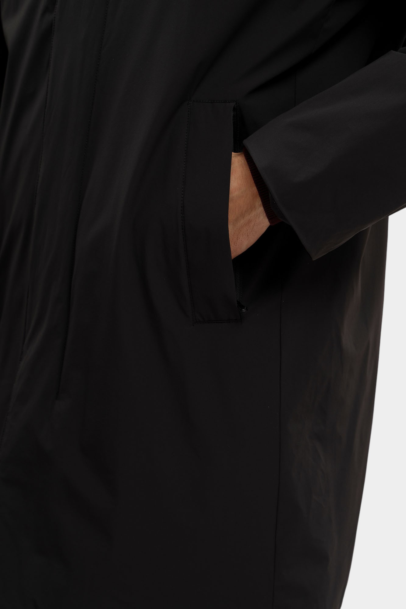 554581_455025 Плащ Karl Lagerfeld Черный