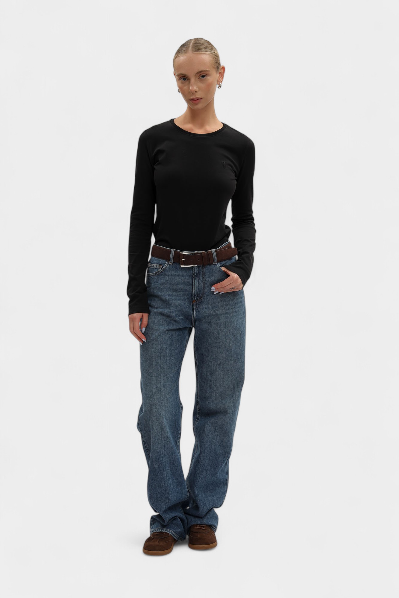 G1096000183N-WTL01J01-84A5 лонгслив trussardi