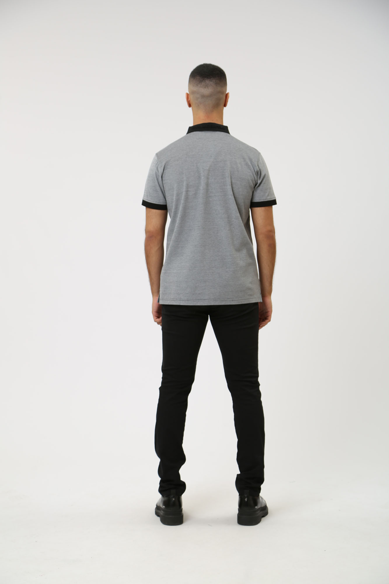 Поло Karl Lagerfeld Серый