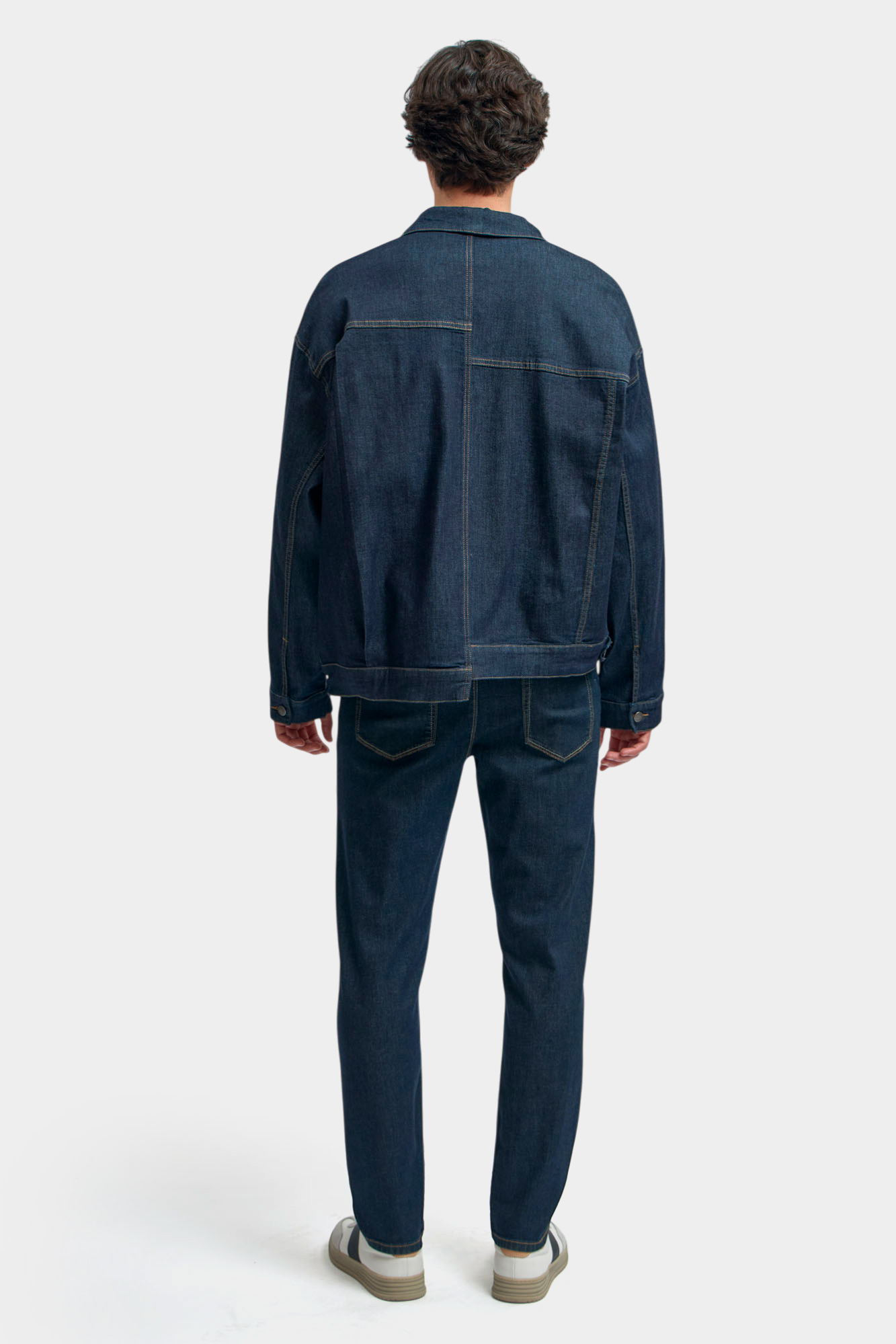 M-261-FT-56-0011 Куртка джинсовая The Hills Синий